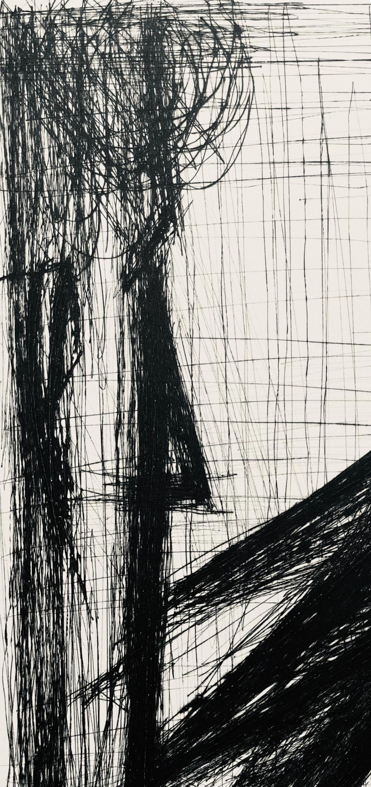 Bernard Buffet, Composition (Reinz 208-222), Voyages Fantastiques, Limited Edition Etching