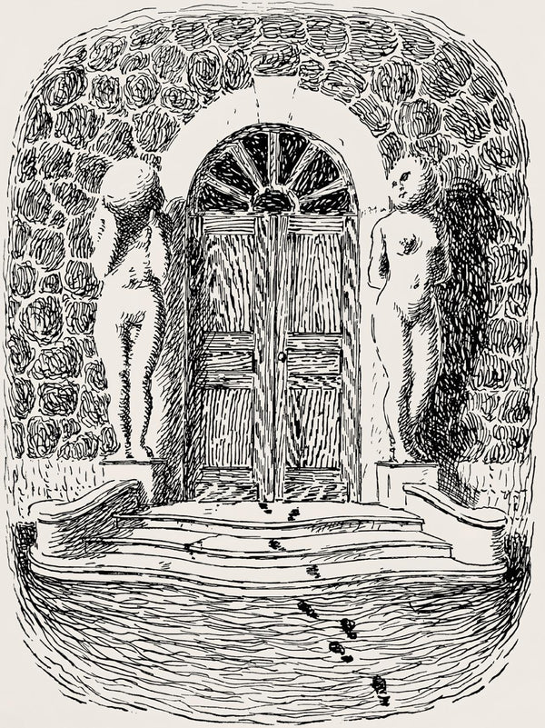 René Magritte, Composition, Les chants de Maldoror, Limited Edition Lithograph