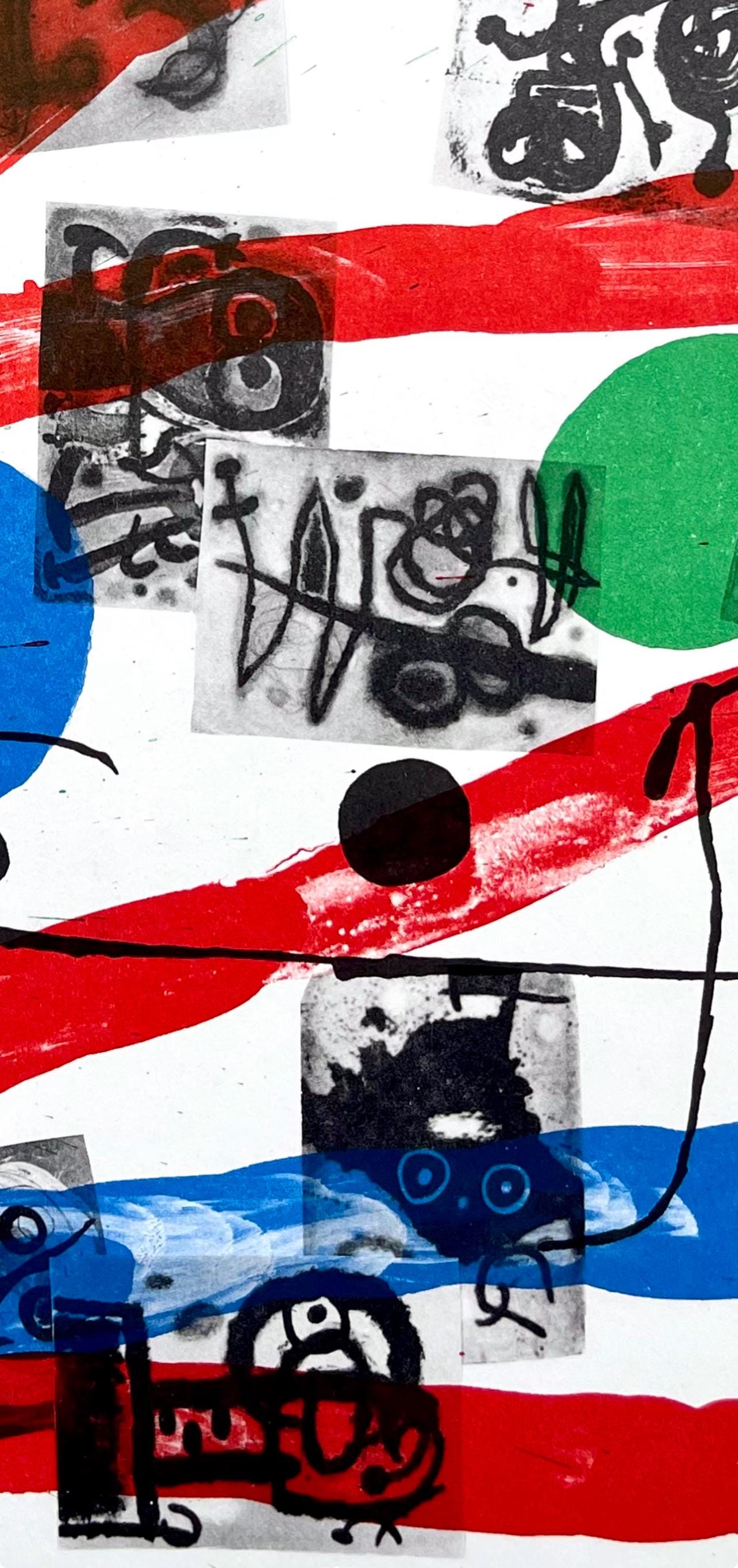 Joan Miró, Composition (Cramer 102; Mourlot 428-449), Derrière le miroir, Limited Edition Lithograph