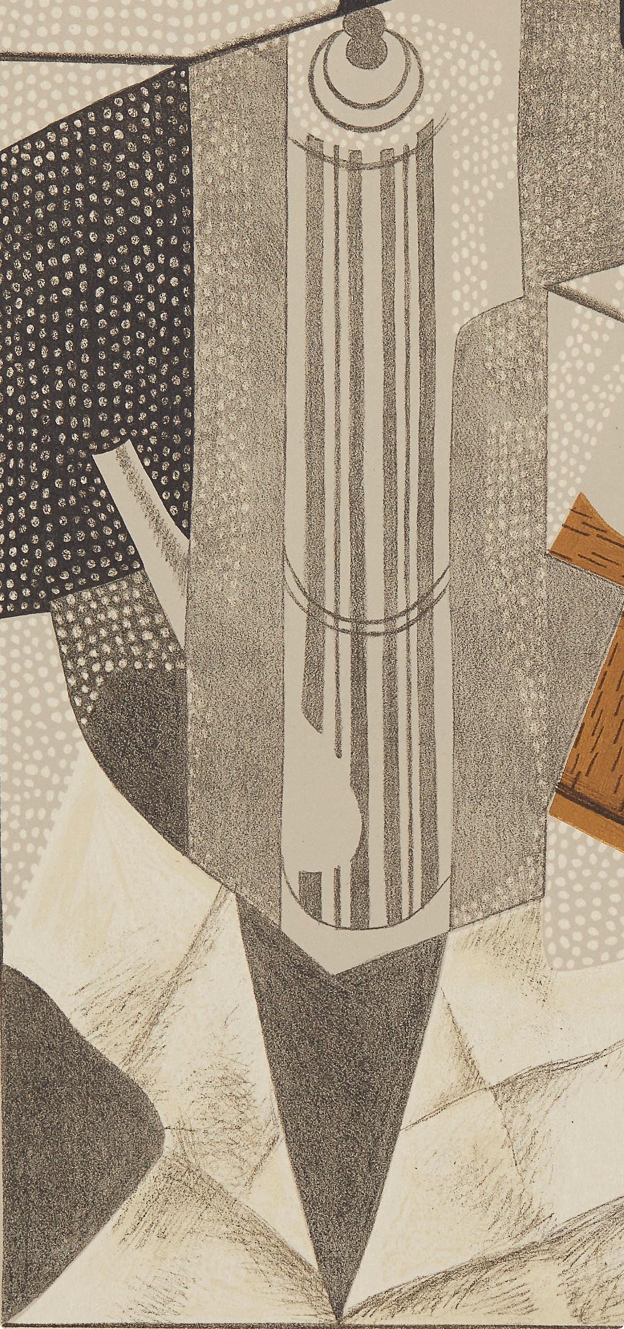 Juan Gris, Moulin à Cafe II (Kahnweiler 1969), Au Soleil du Plafond, Limited Edition Lithograph