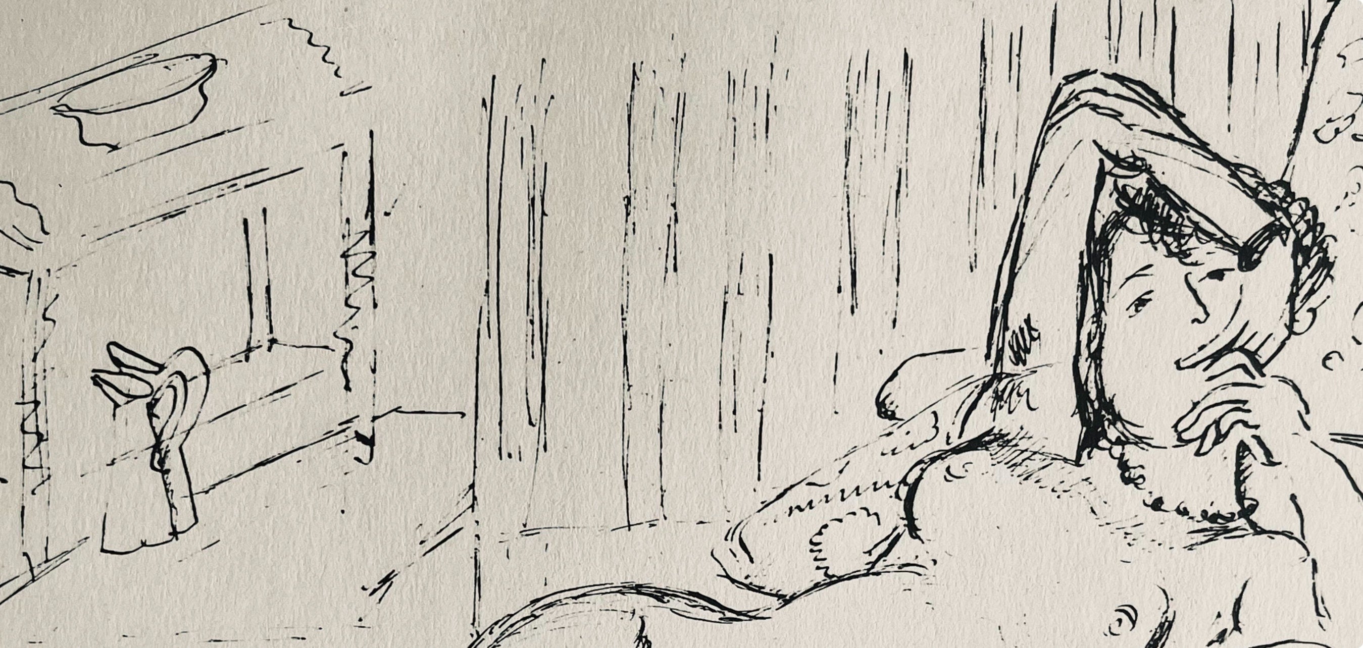 Henri Matisse, Composition (Dutel 3), Dessins de Henri-Matisse, Limited Edition Lithograph