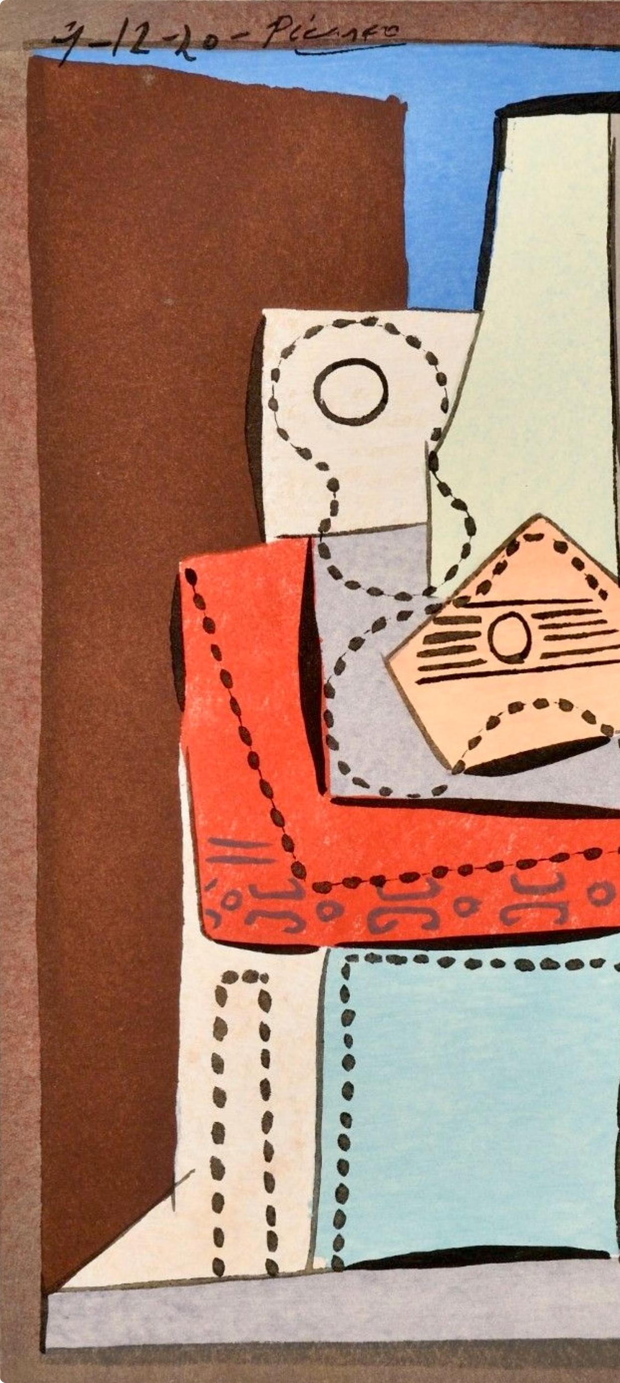 Pablo Picasso, Composition (Cramer 15; Bloch 56), Picasso, Oeuvres 1920-1926, Limited Edition Lithograph