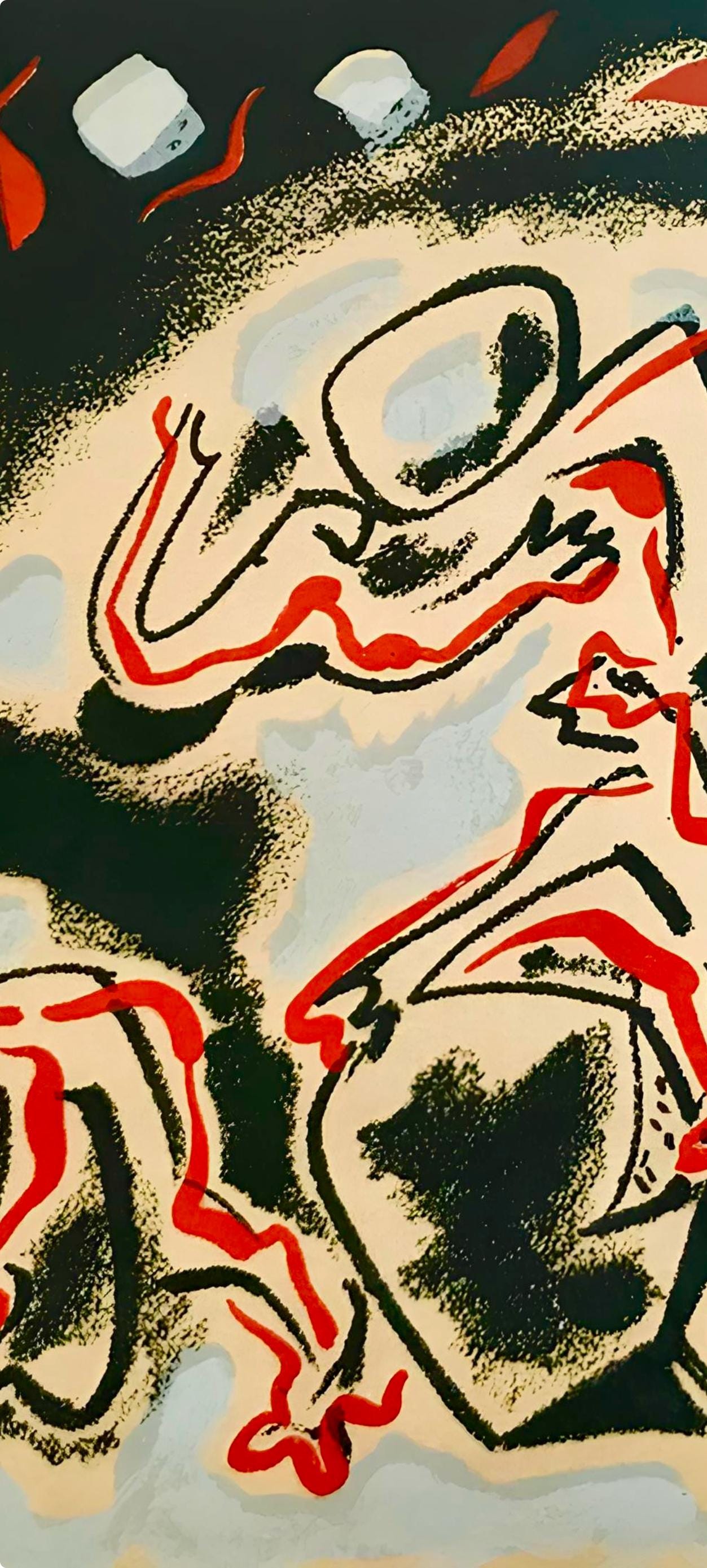 André Masson, Composition, Œuvres complètes d'Albert Camus, Limited Edition Lithograph