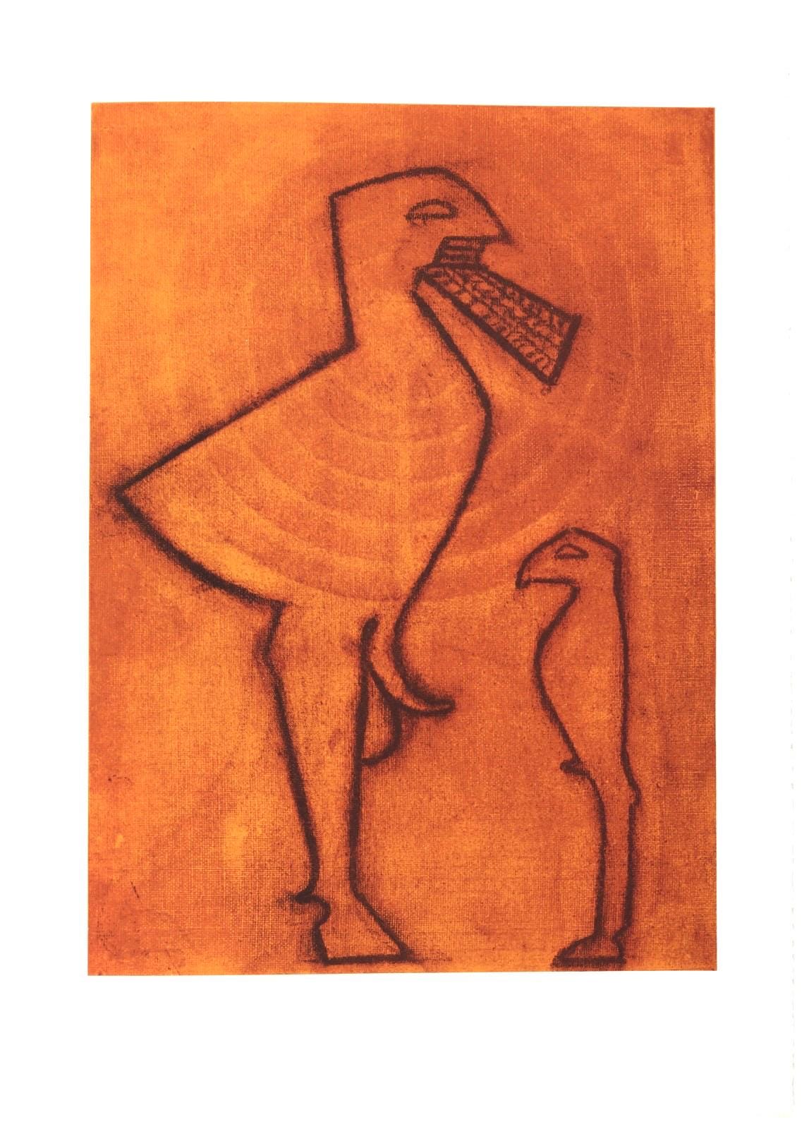 Max Ernst, Judith, Tragödie in drei Akten, Limited Edition Lithograph