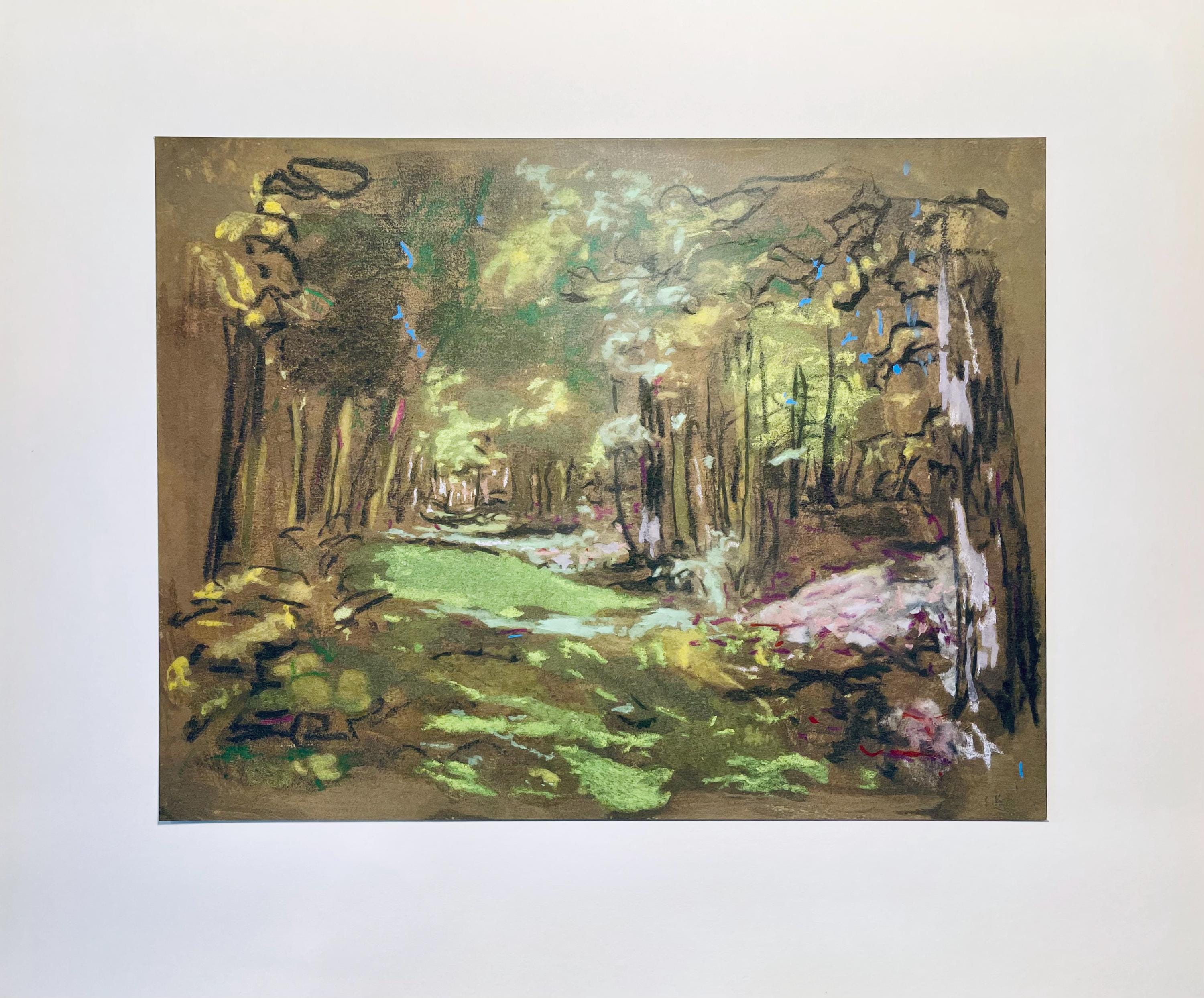 Édouard Vuillard, Composition, Vuillard, Douze Pastels, Limited Edition Lithograph