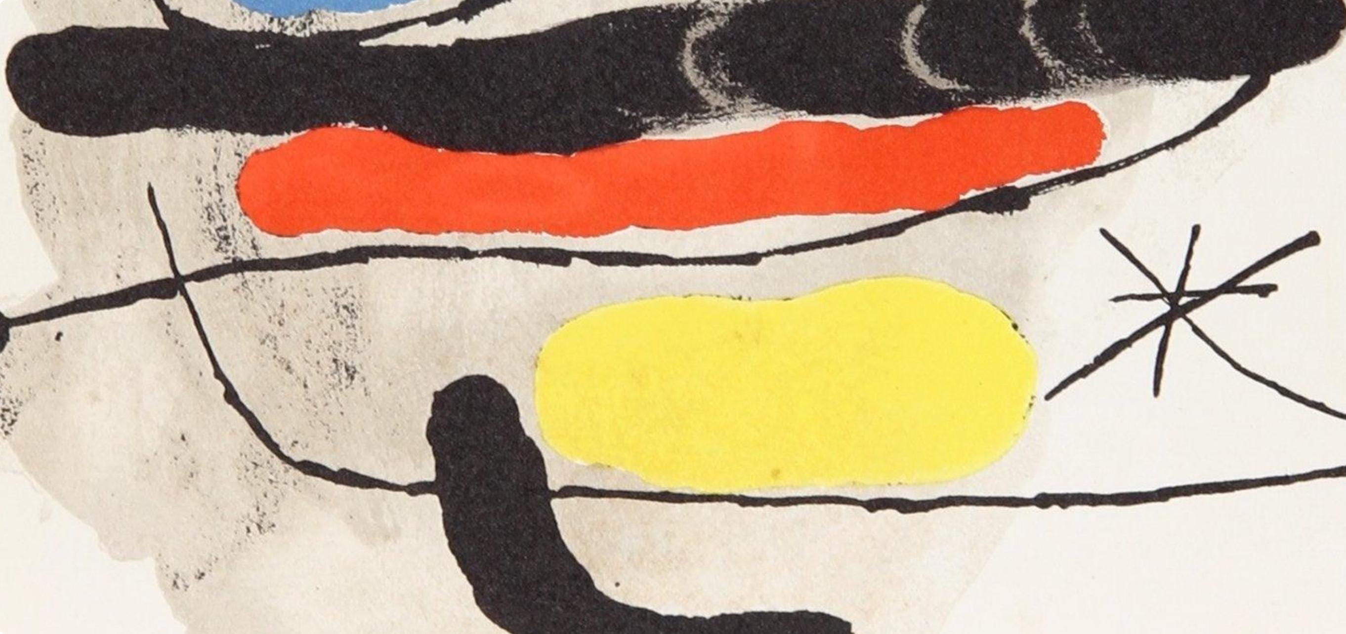 Joan Miró, Composition (Mourlot 872-881; Cramer 164), El tapís de Tarragona, Limited Edition Lithograph