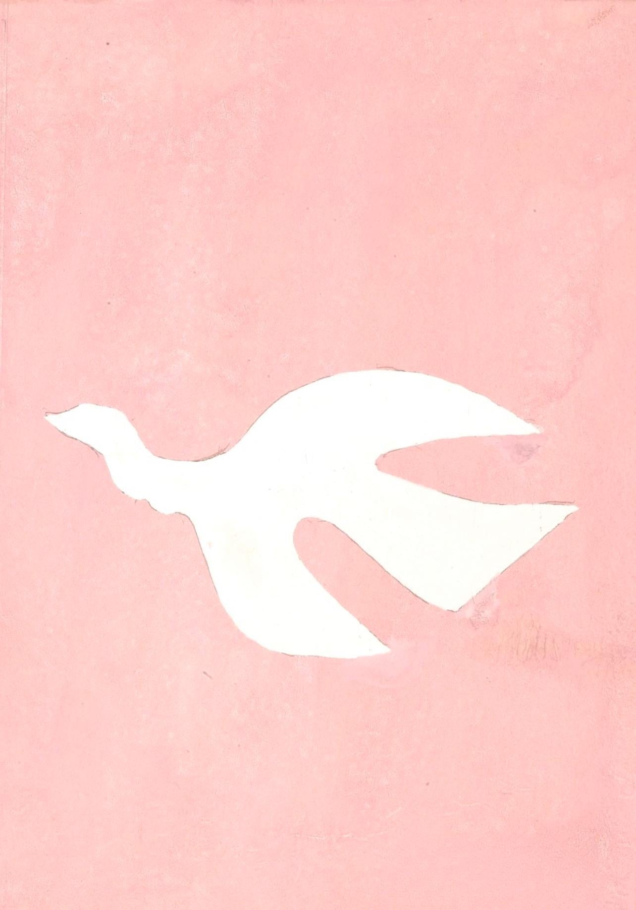 Georges Braque, Composition (Vallier 153), Le Tir à l'arc mis en lumière par Georges Braque, Limited Edition Lithograph
