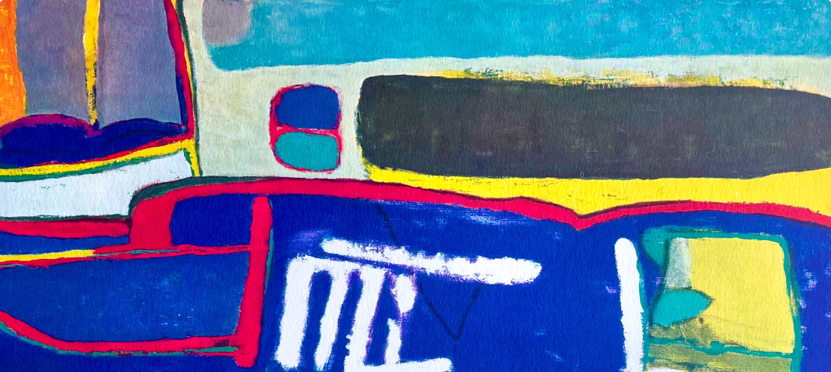 Maurice Estève, Composition, Maurice Estève, Peintres d'aujourd'hui, Limited Edition Lithograph
