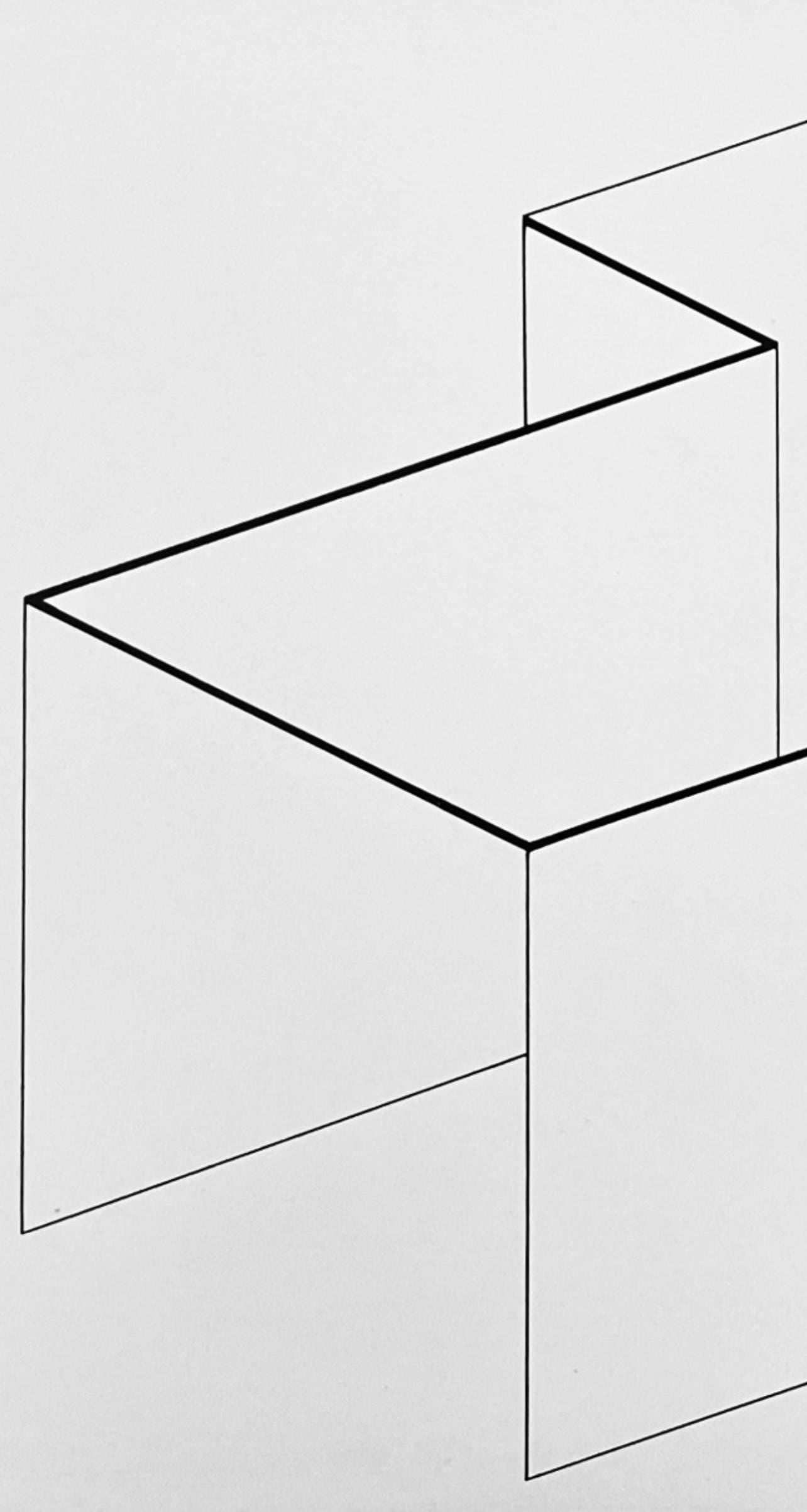 Josef Albers, Composition, Josef Albers Zeichnungen Drawings, Limited Edition Lithograph
