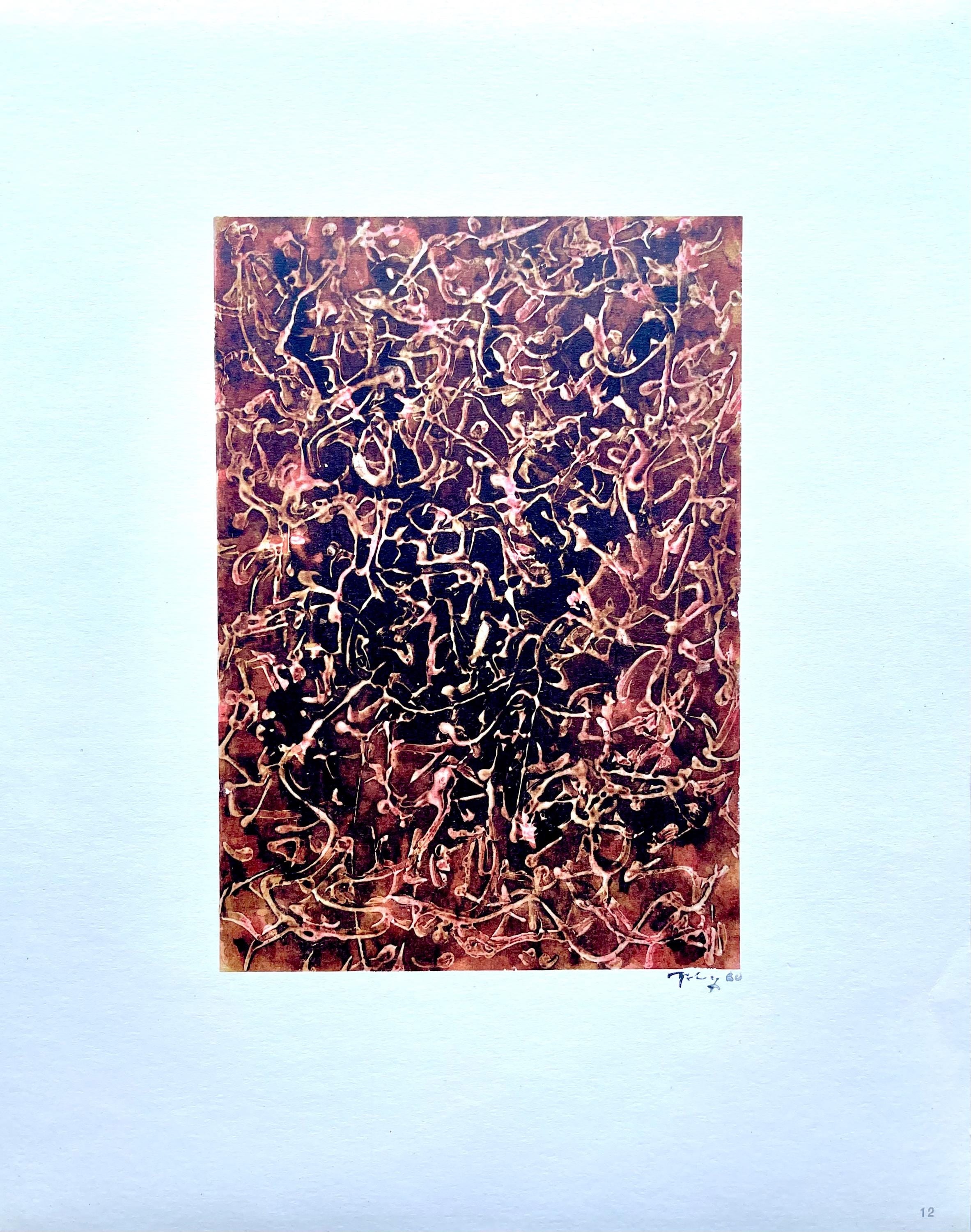 Mark Tobey, Composition, Mark Tobey, Peintres d'aujourd'hui, Limited Edition Lithograph