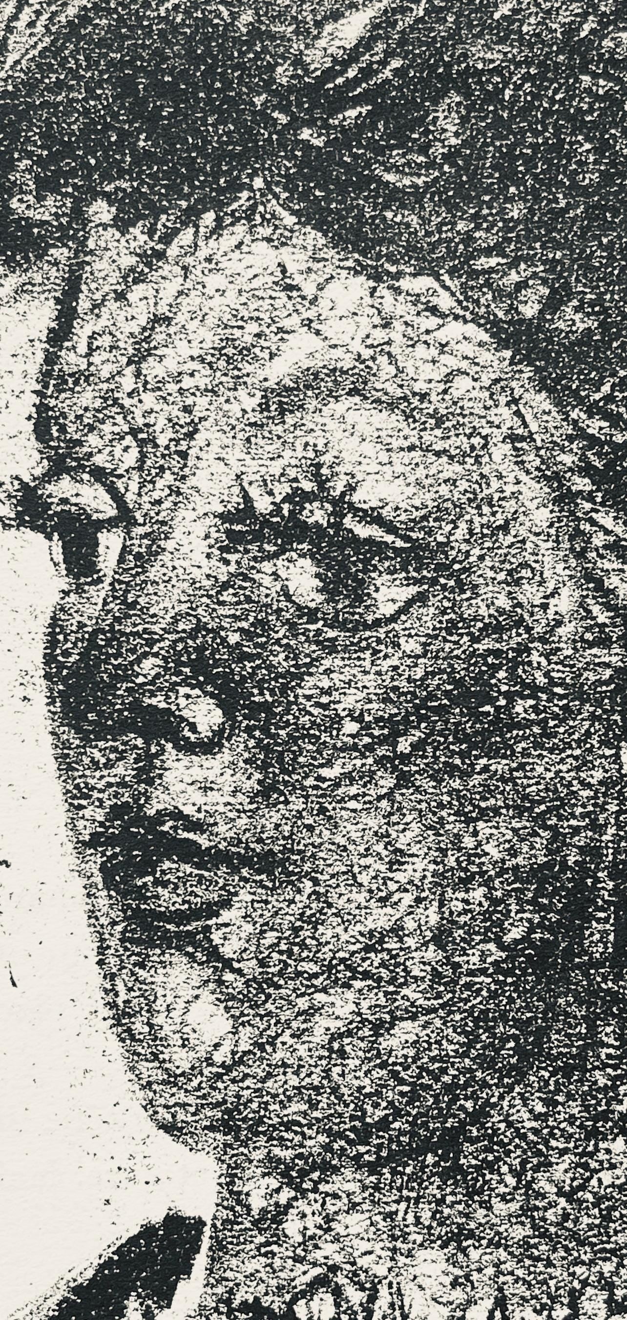 André Marchand, Composition, pierre ã feu provence noire, Limited Edition Lithograph