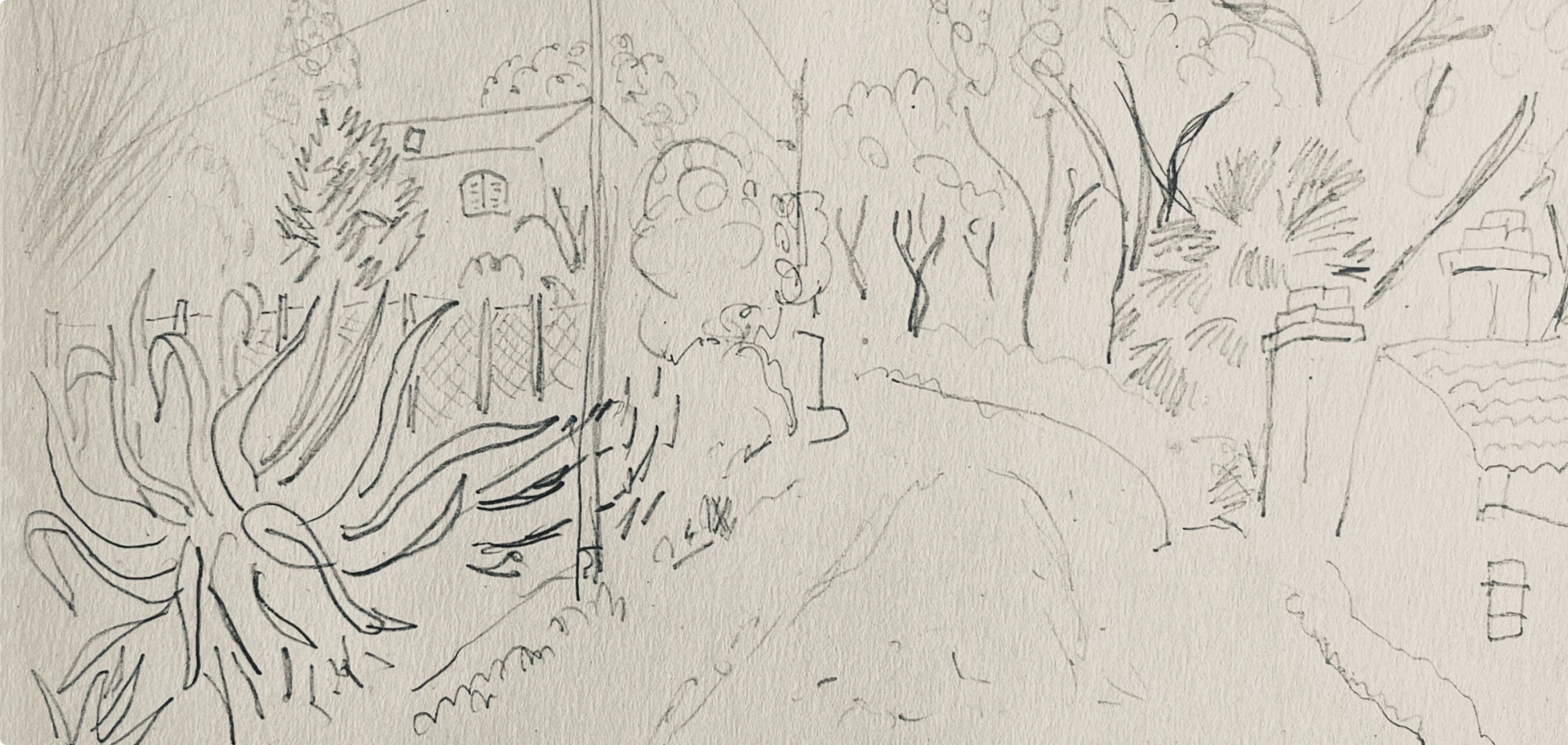 Henri Matisse, Composition (Dutel 3), Dessins de Henri-Matisse, Limited Edition Lithograph