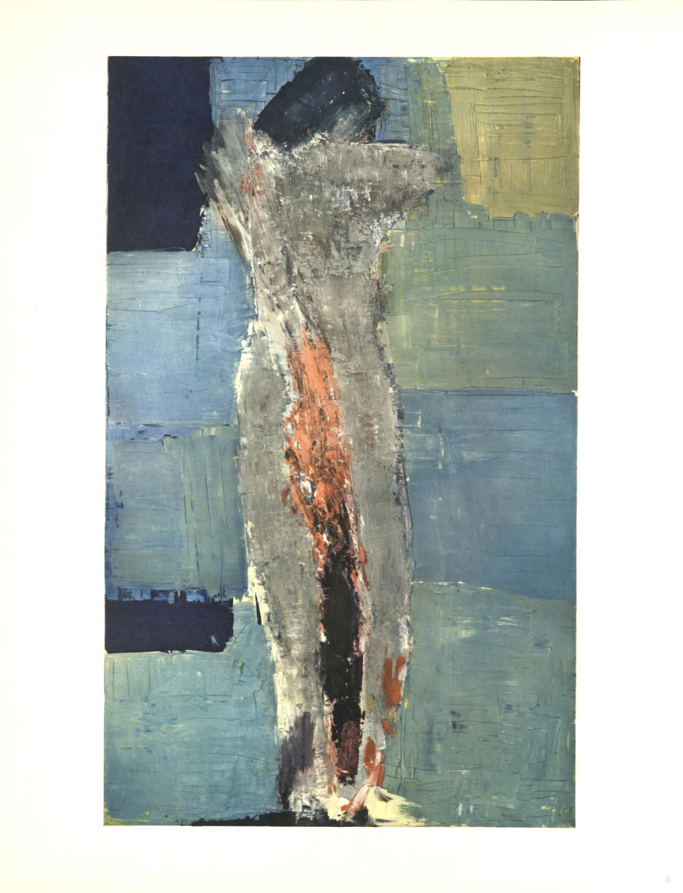 Nicolas de Staël, Composition, Nicolas de Staël, Peintres d'aujourd'hui, Limited Edition Lithograph