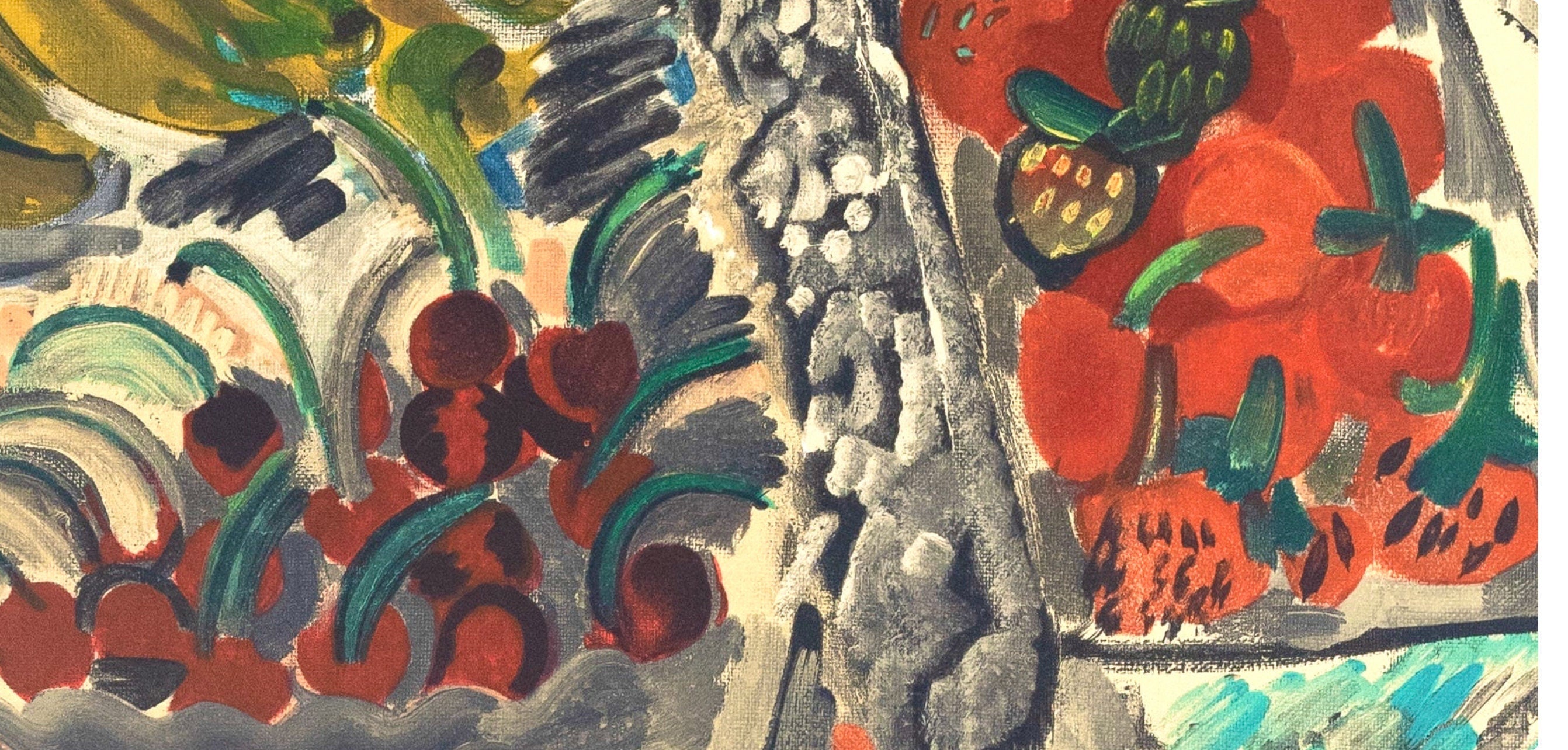 Raoul Dufy, Nature Morte Aux Fruits, Raoul Dufy, Collection Pierre Lévy, Limited Edition Lithograph