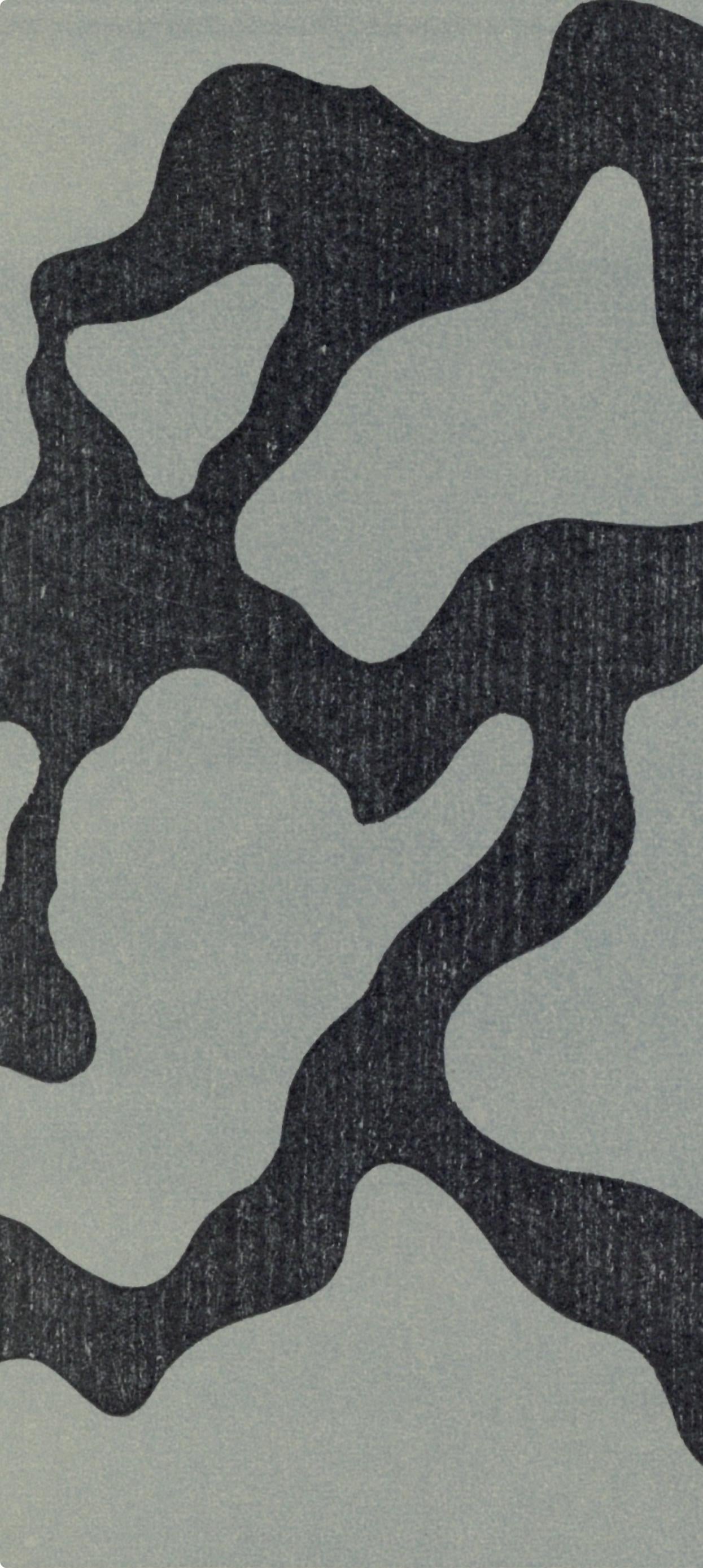 Hans Jean Arp, Composition, XXe siècle, Limited Edition Woodcut