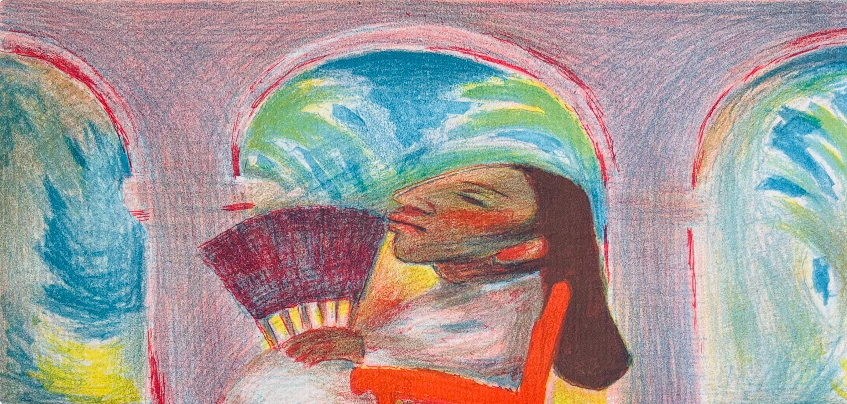 Jean Charlot, Composition, Limited Edition Lithograph