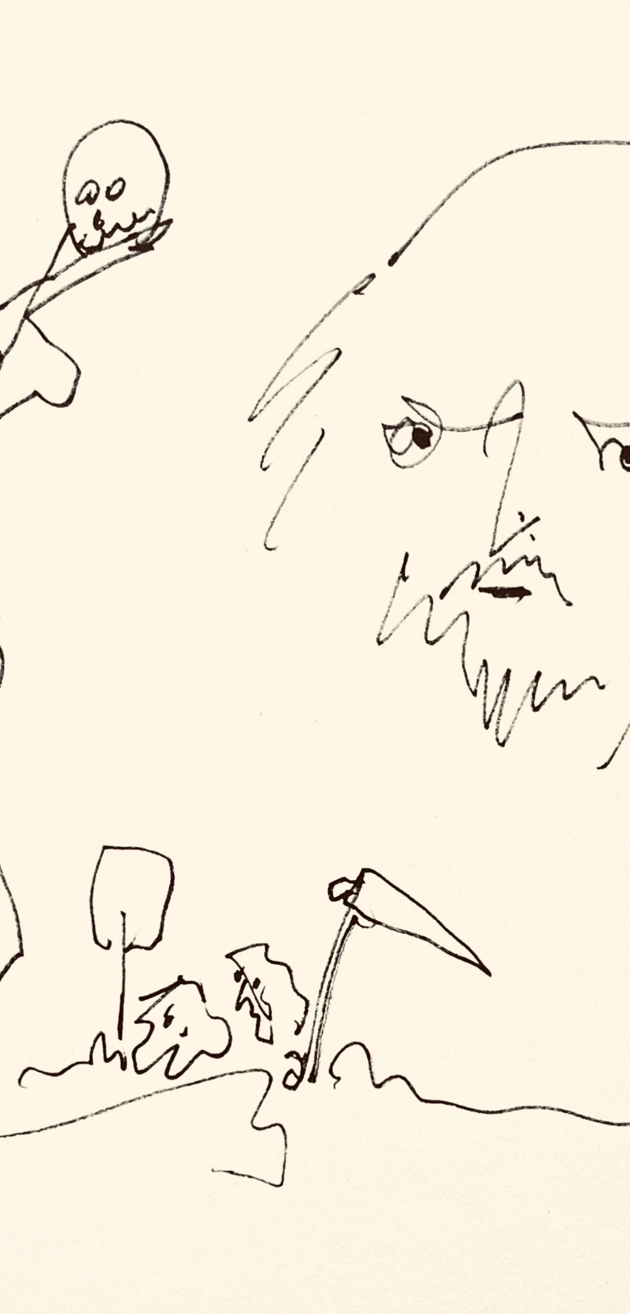 Pablo Picasso, Shakespeare IX (Bloch 1197), Picasso-Aragon Shakespeare, Limited Edition Lithograph
