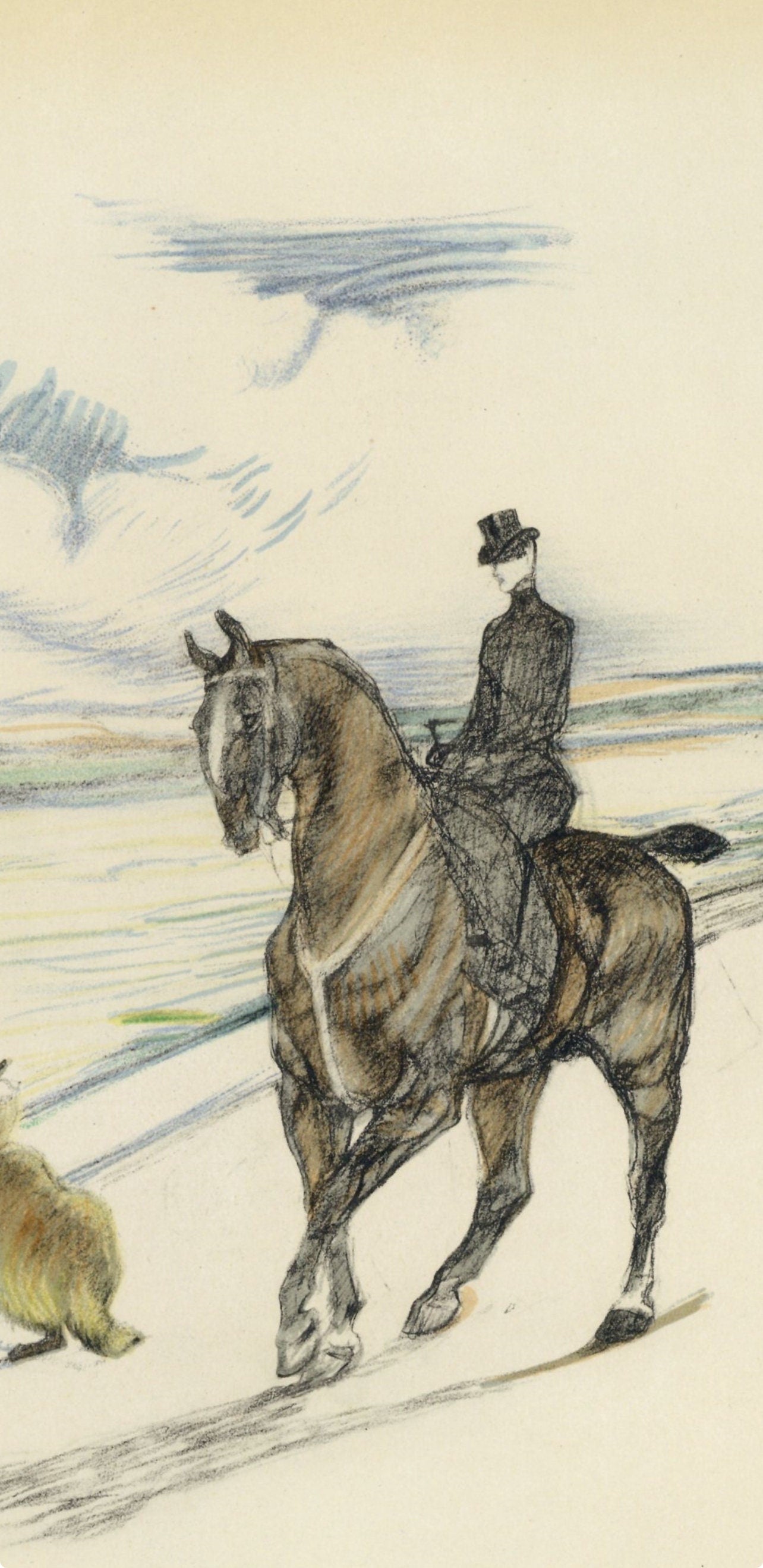 Henri de Toulouse-Lautrec, Amazone, The Circus by Toulouse-Lautrec, Limited Edition Lithograph