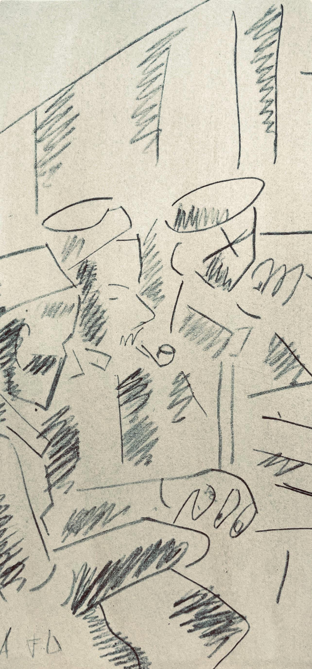 Fernand Léger, Soldats Au Repos, Fernand Léger, Dessins de Guerre, Limited Edition Lithograph