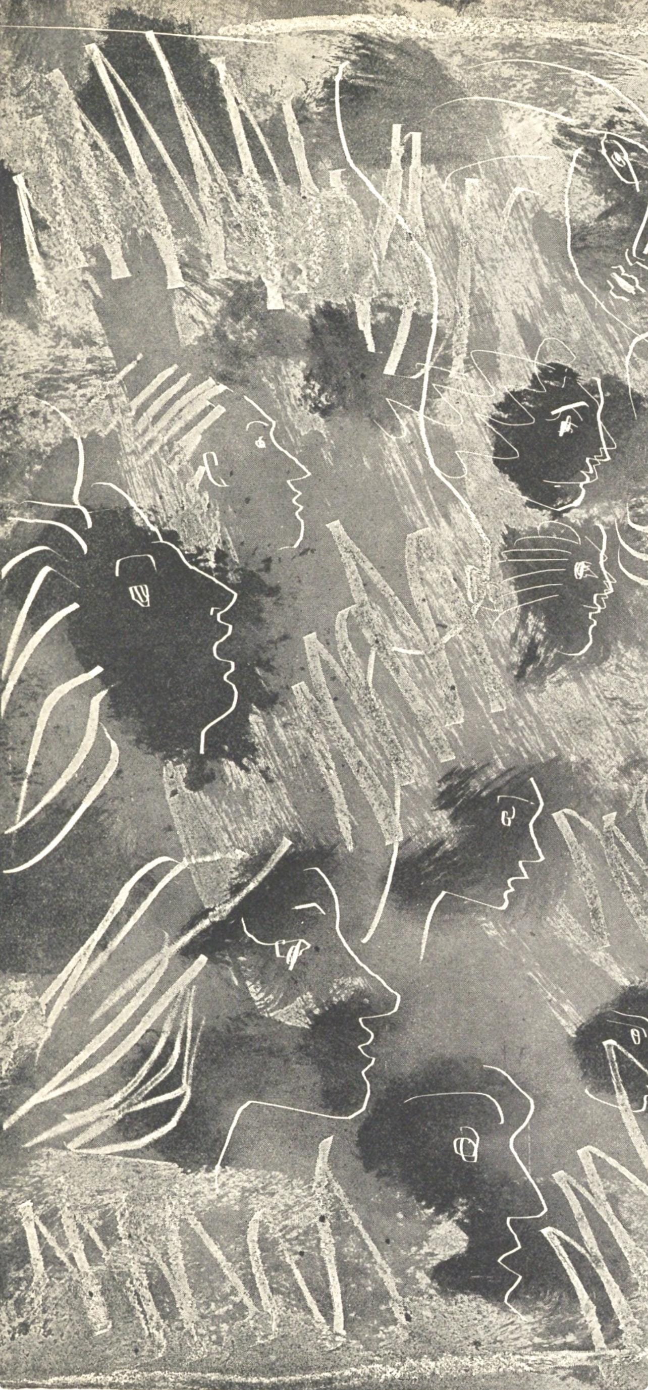 Pablo Picasso, Visages (Bloch 361a-e; Baer 683-688; Cramer 38), La Chèvre-Feuille, Limited Edition Engraving and Zincograph
