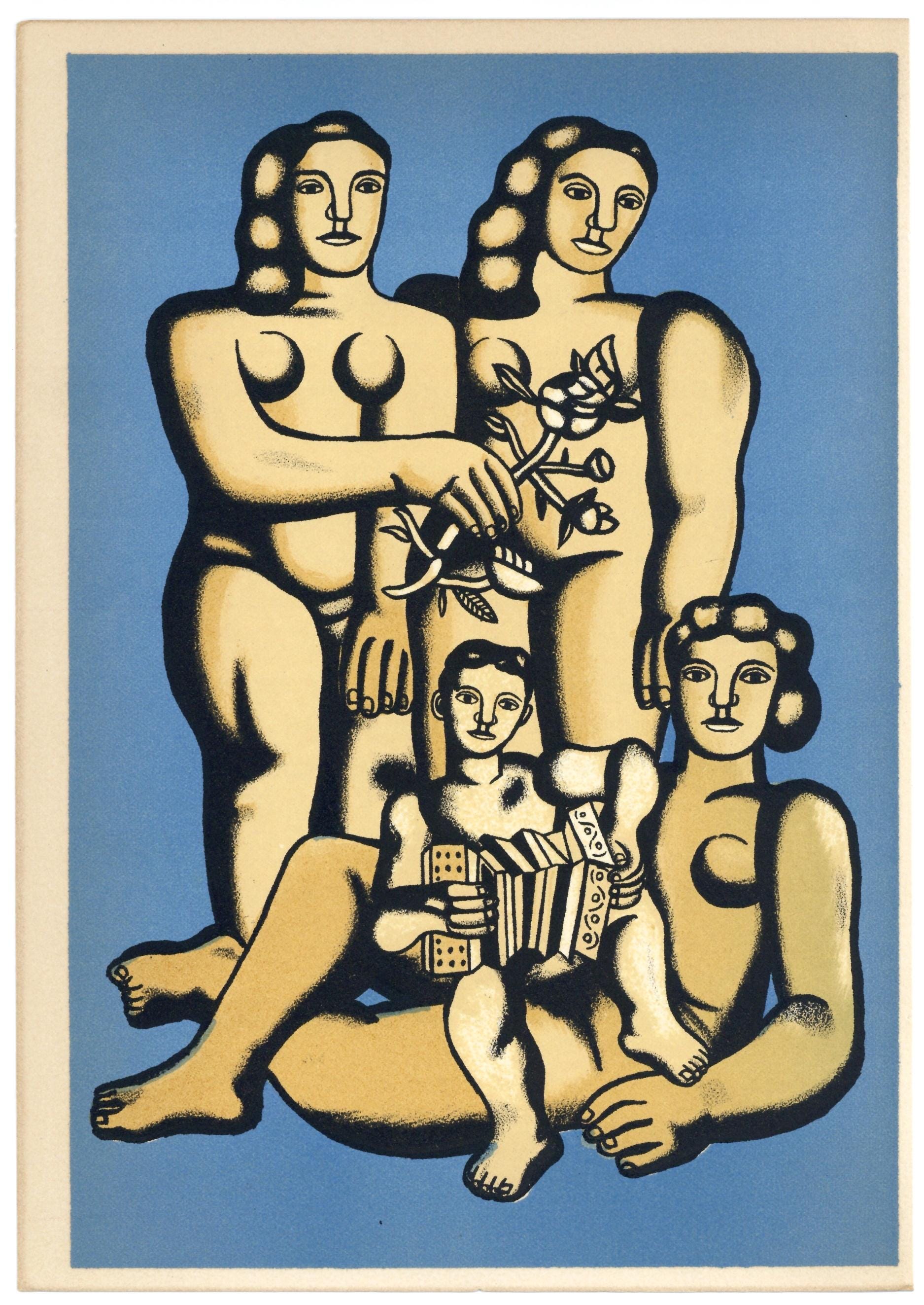 Fernand Léger, Composition, Mon ami Léger, Limited Edition Lithograph