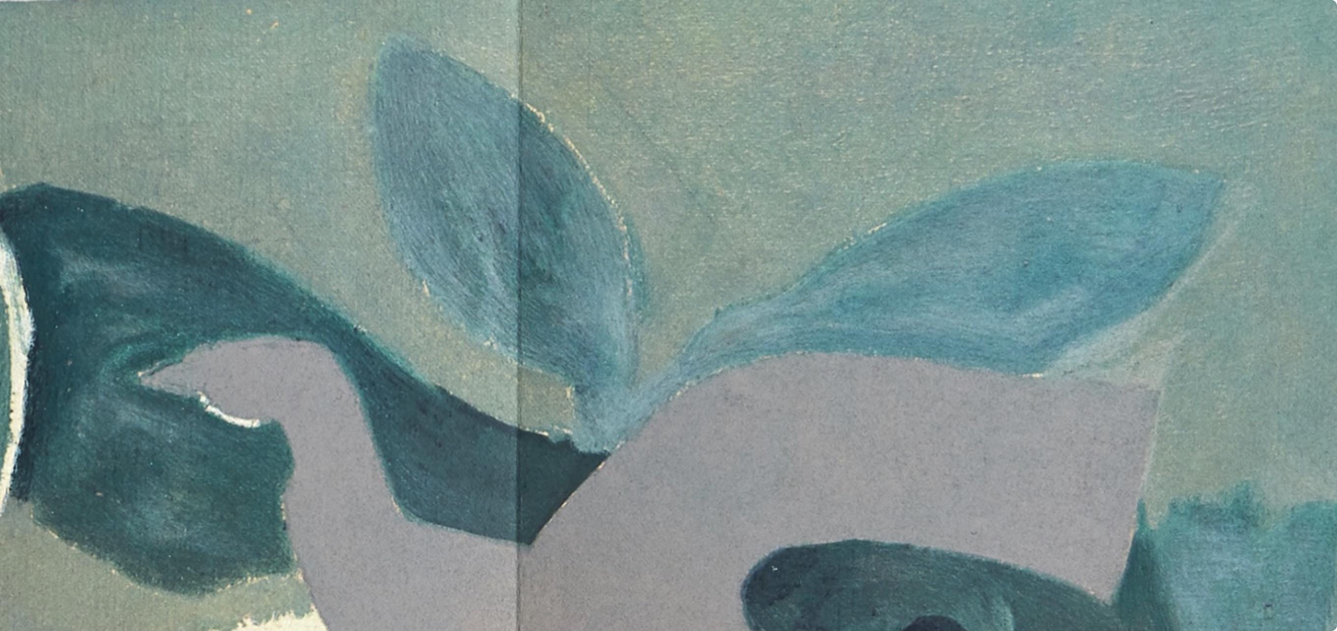 Georges Braque, Composition, Derrière le miroir, Limited Edition Lithograph