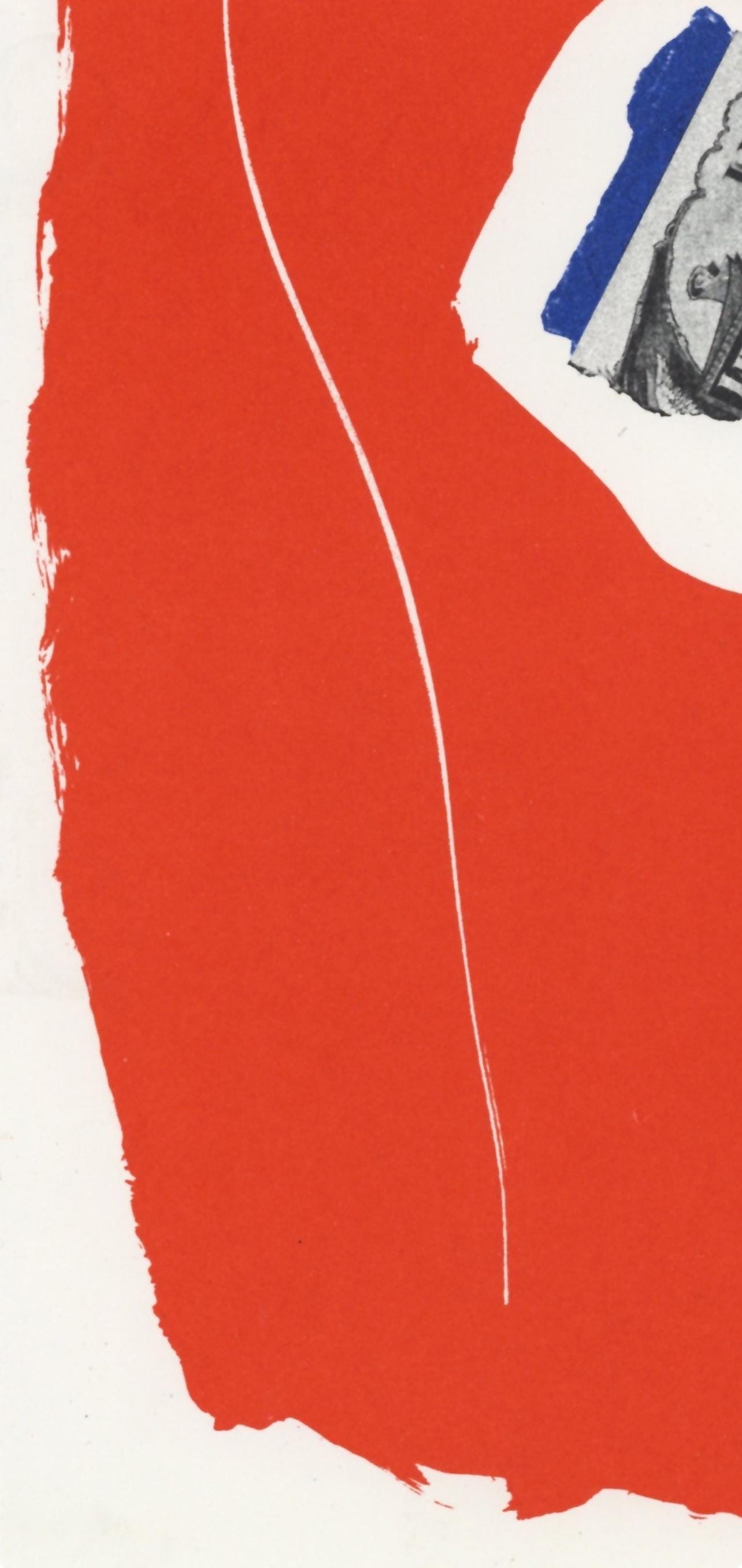 Robert Motherwell, Composition (Belknap, App. 24), XXe siècle, Limited Edition Lithograph