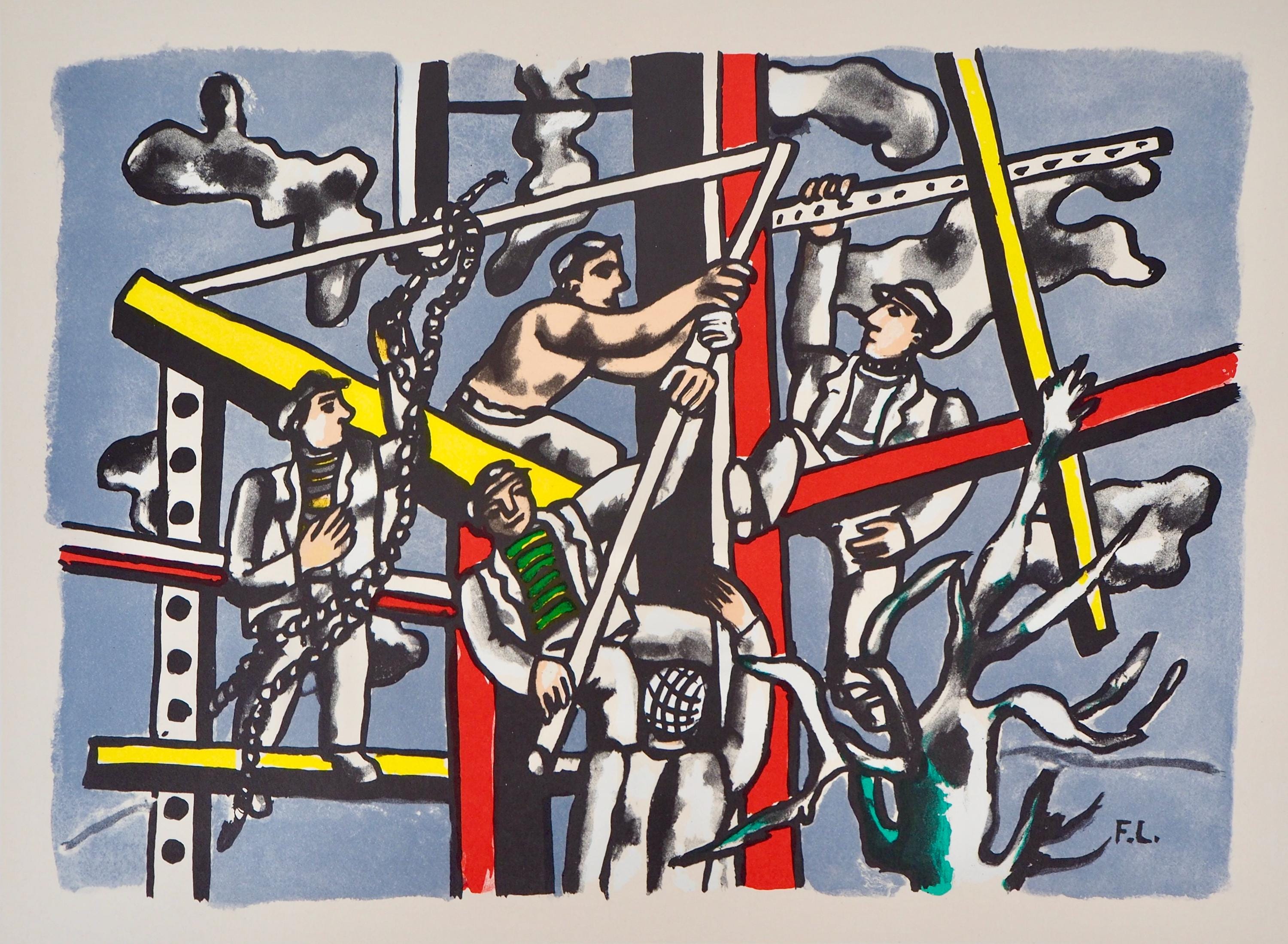 Fernand Léger, Composition, Contrastes, Limited Edition Lithograph