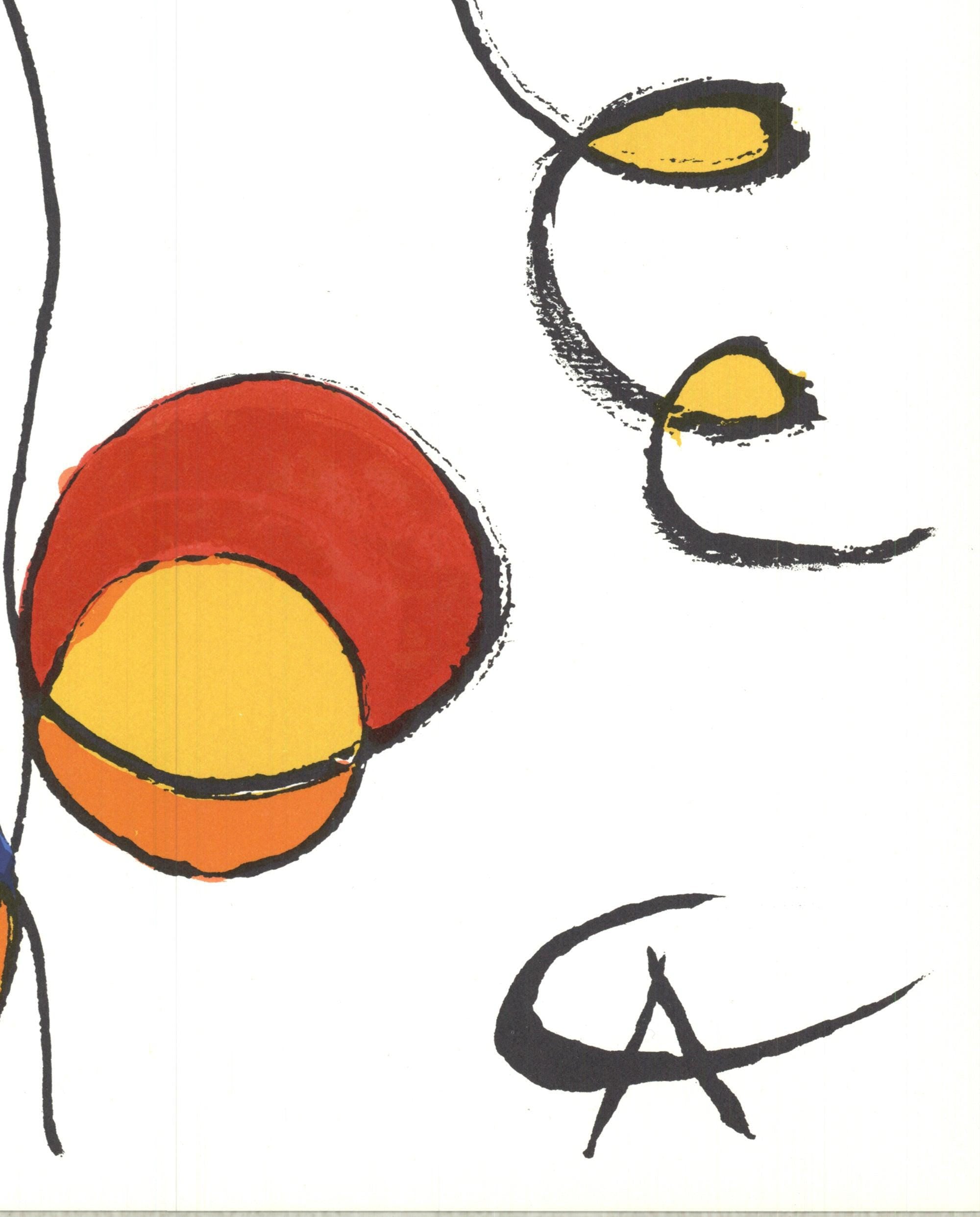 Alexander Calder, Composition, Art in America, Limited Edition Lithograph