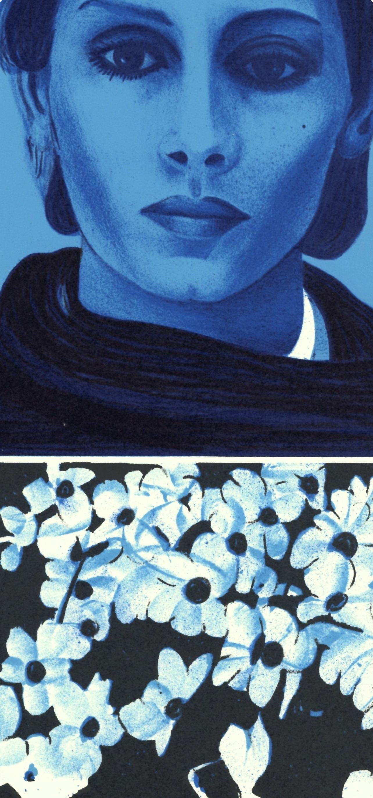 Jacques Monory, Composition, Variations sur l'imaginaire, Limited Edition Lithograph