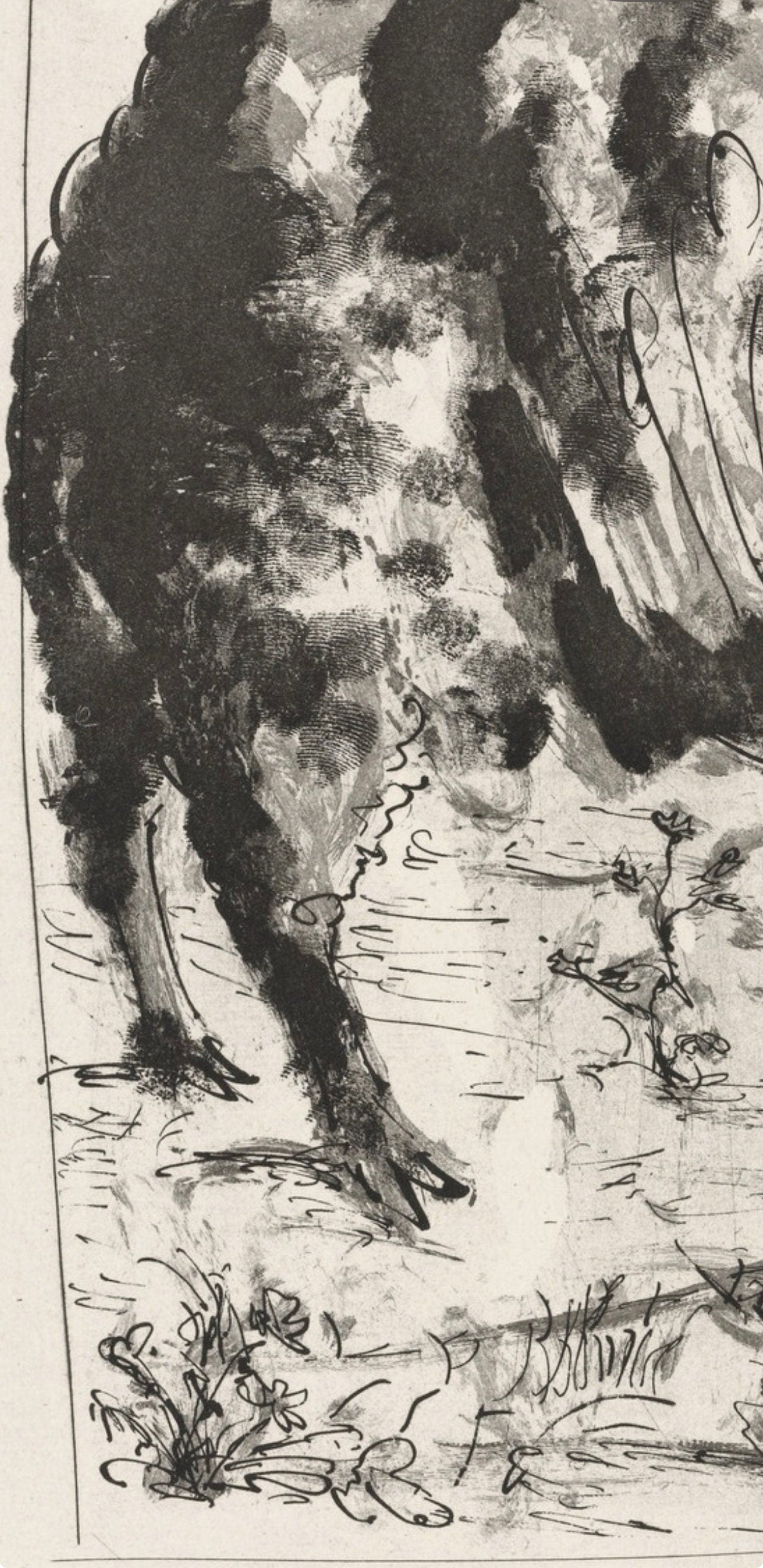 Pablo Picasso, Le Bélier, Histoire naturelle, Limited Edition Lithograph