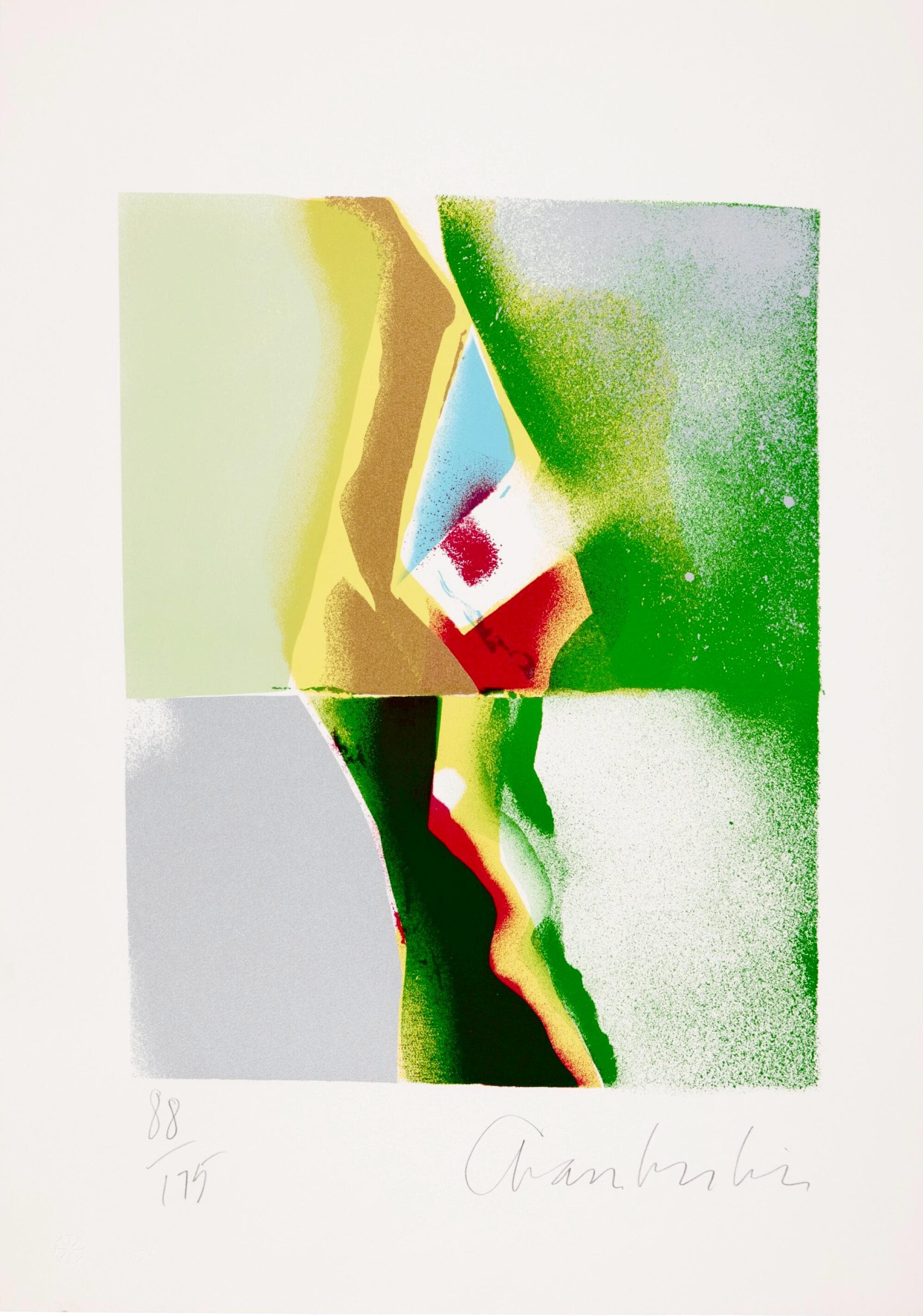 John Chamberlain, Flashback II, Limited Edition Lithograph