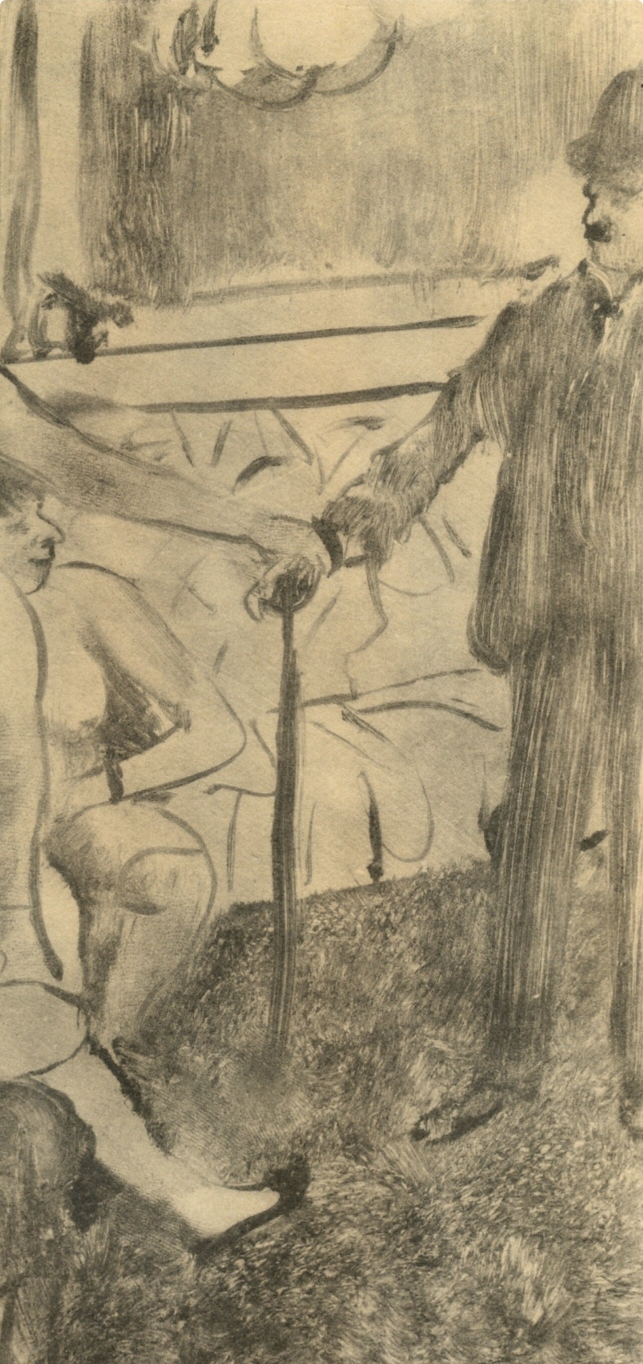 Edgar Degas, Un Client serieux, E. Degas Monotypes, Limited Edition Monotype