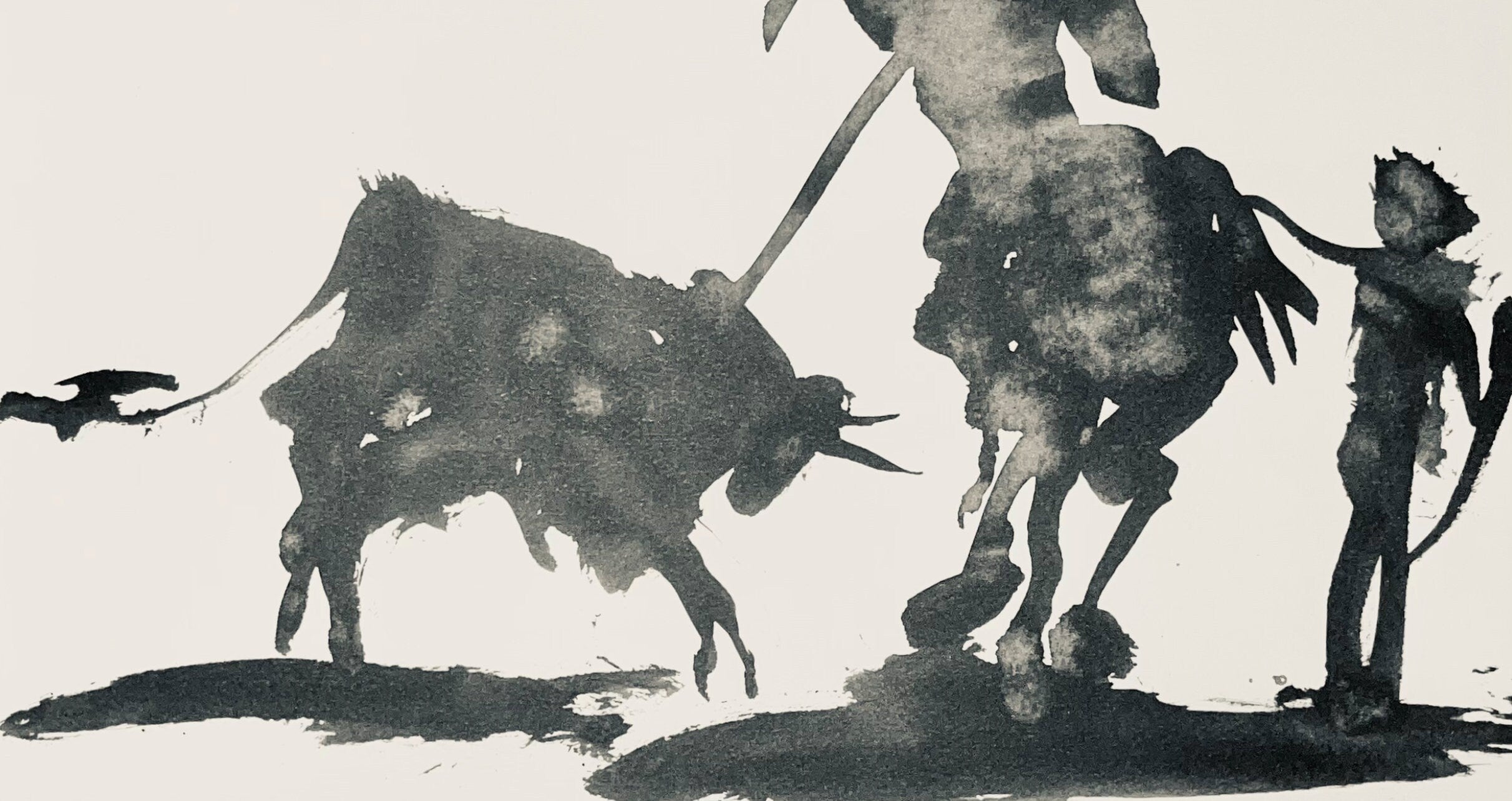 Pablo Picasso, Composition (Bloch 1276; Czwiklitzer 23), Toros y Toreros, Limited Edition Lithograph