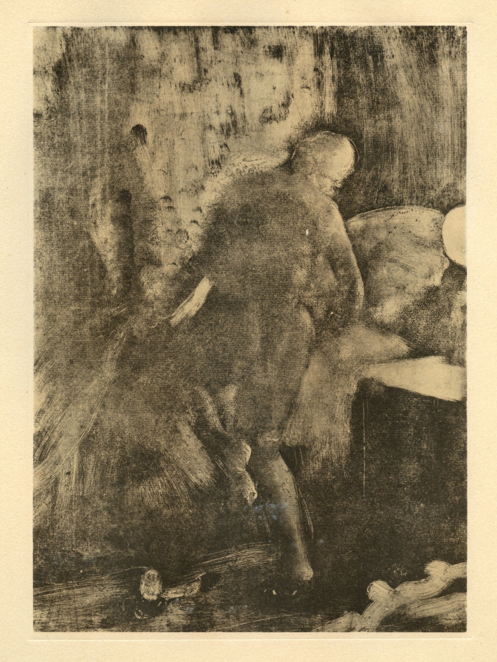 Edgar Degas, Le Coucher, E. Degas Monotypes, Limited Edition Monotype