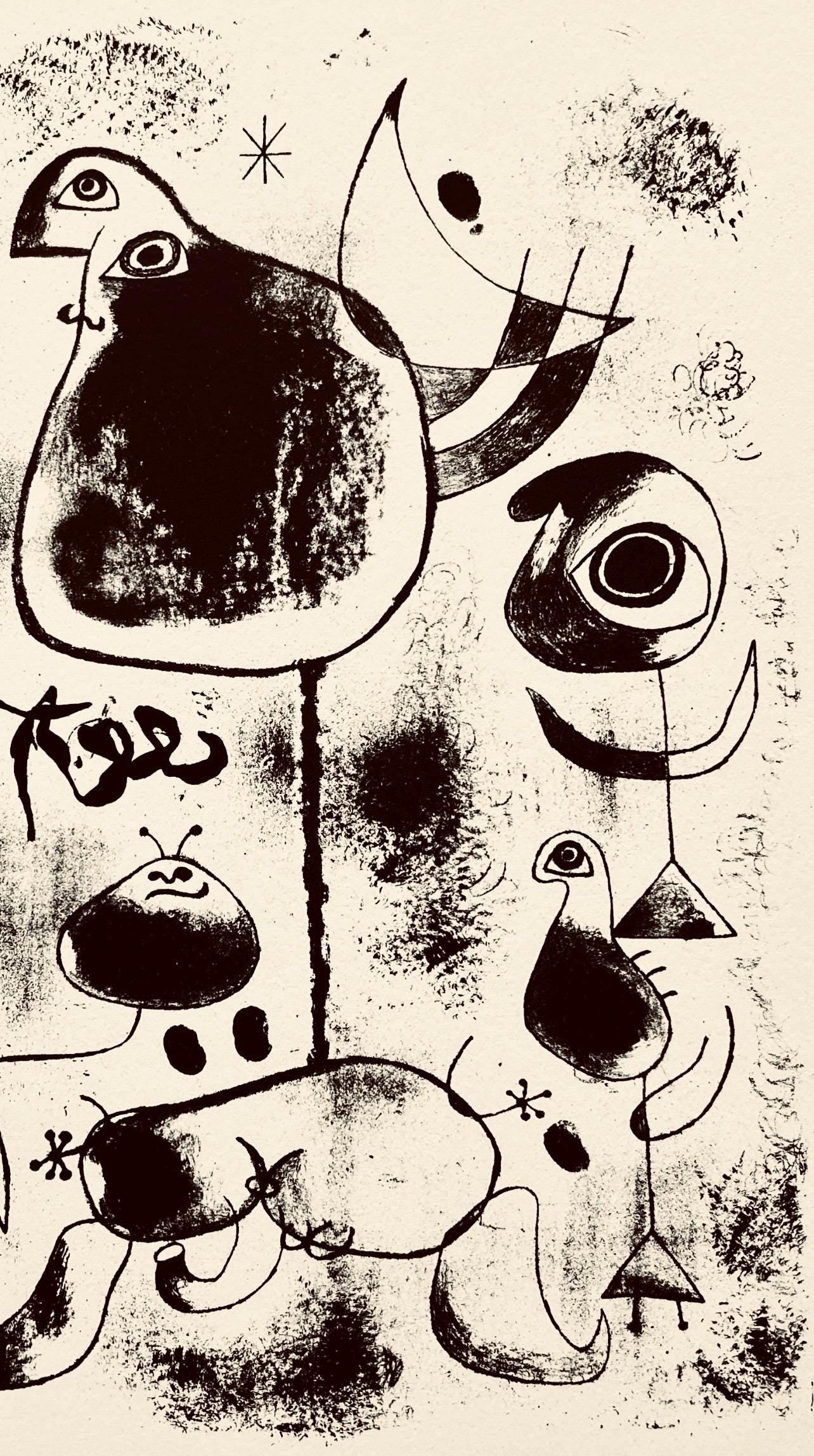 Joan Miró, Composition, The Prints of Joan Miro, Limited Edition Etching