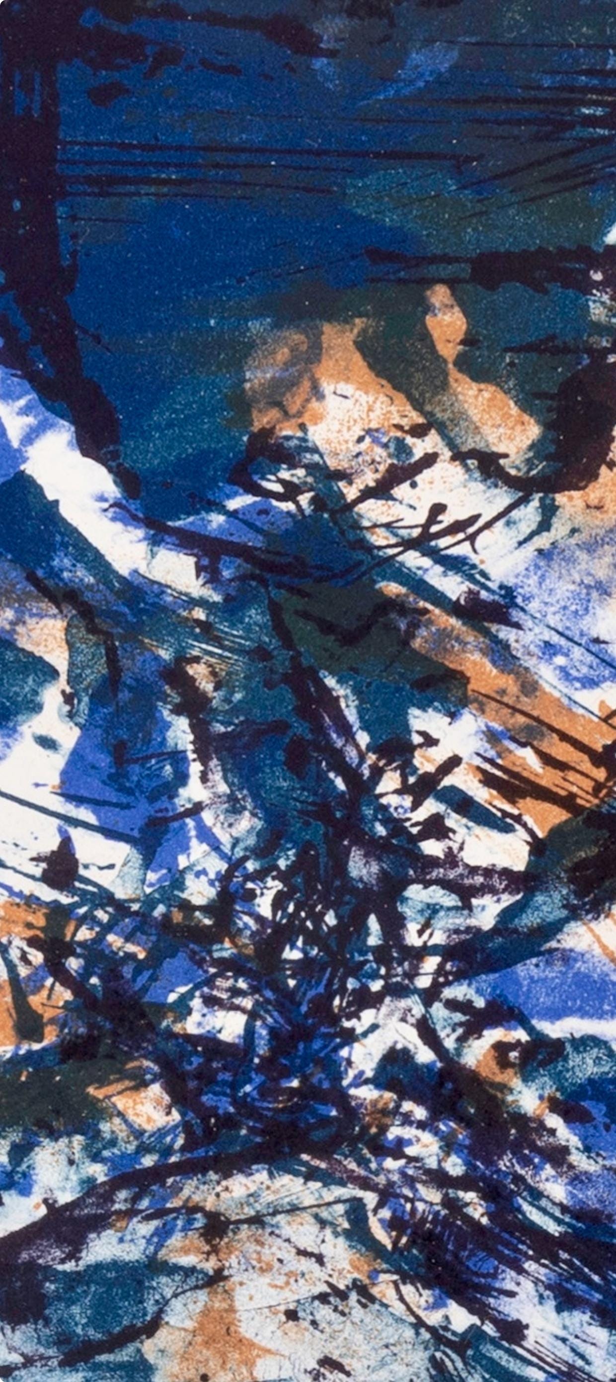 Zao Wou-Ki 赵无极, San Lazzaro et ses Amis, XXe Siècle, Limited Edition Lithograph