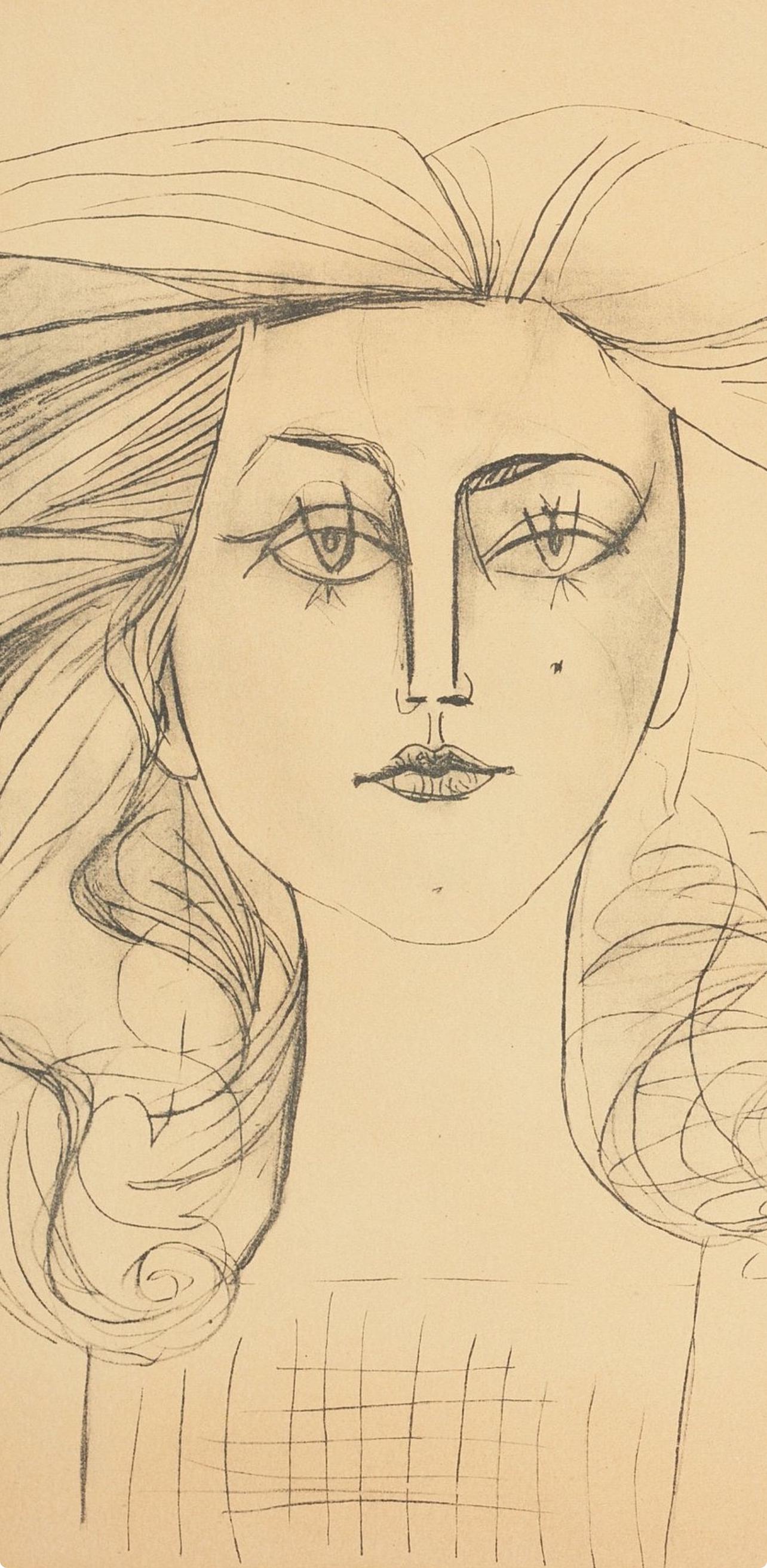 Pablo Picasso, Composition (Cramer 67; Bloch 748; Mourlot 245; Bloch, Books 66), La Guerre et la Paix, Limited Edition Lithograph