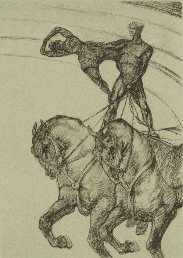 Henri de Toulouse-Lautrec, Le pas de deux, The Circus by Toulouse-Lautrec, Limited Edition Lithograph