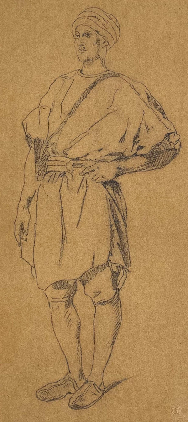 Eugène Delacroix, Composition, Trente et un Dessins et Aquarelles du Maroc, Limited Edition Lithograph