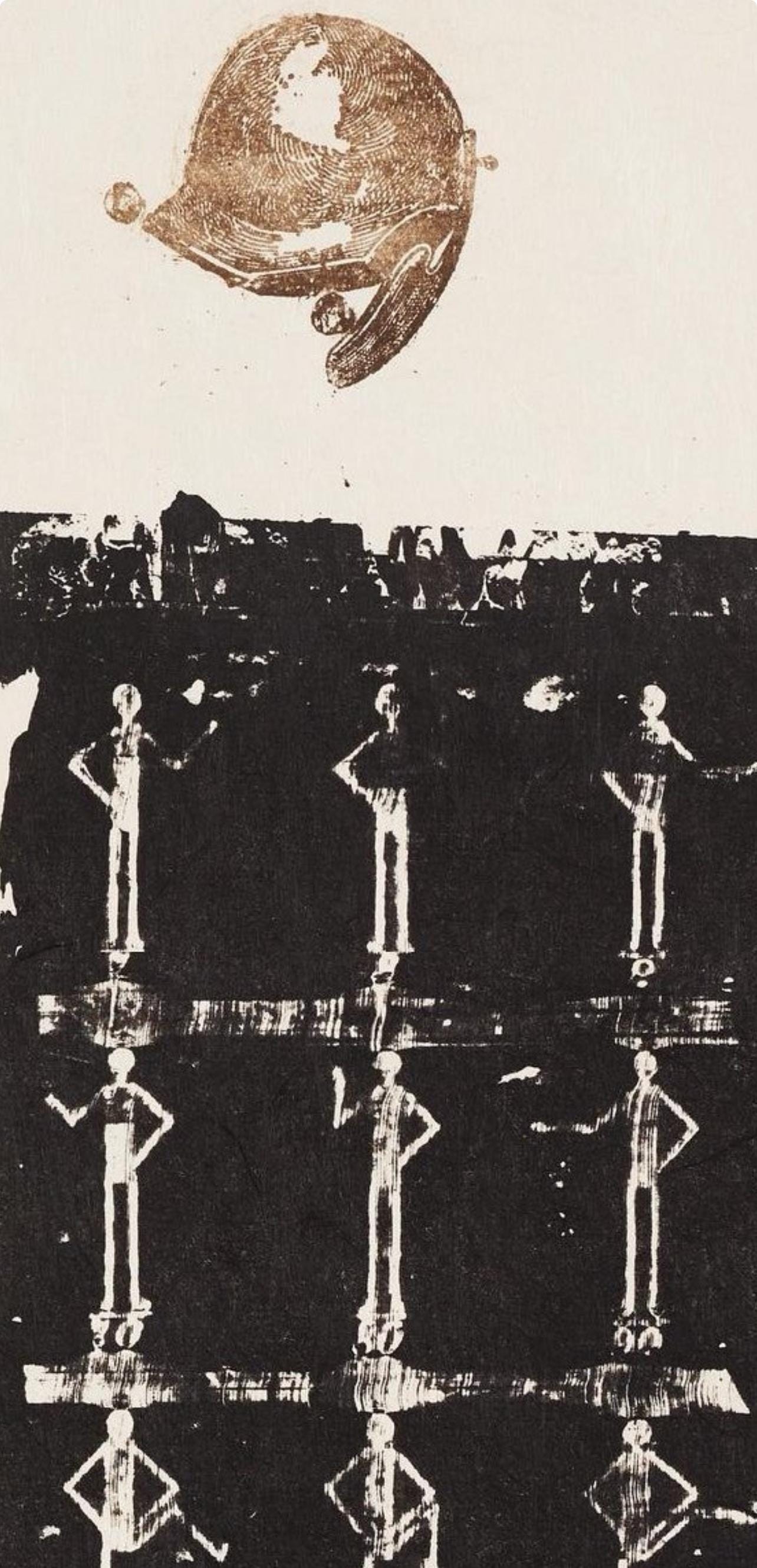 Max Ernst, Composition (Spies/Leppien 218), La Ballade du Soldat, Limited Edition Lithograph