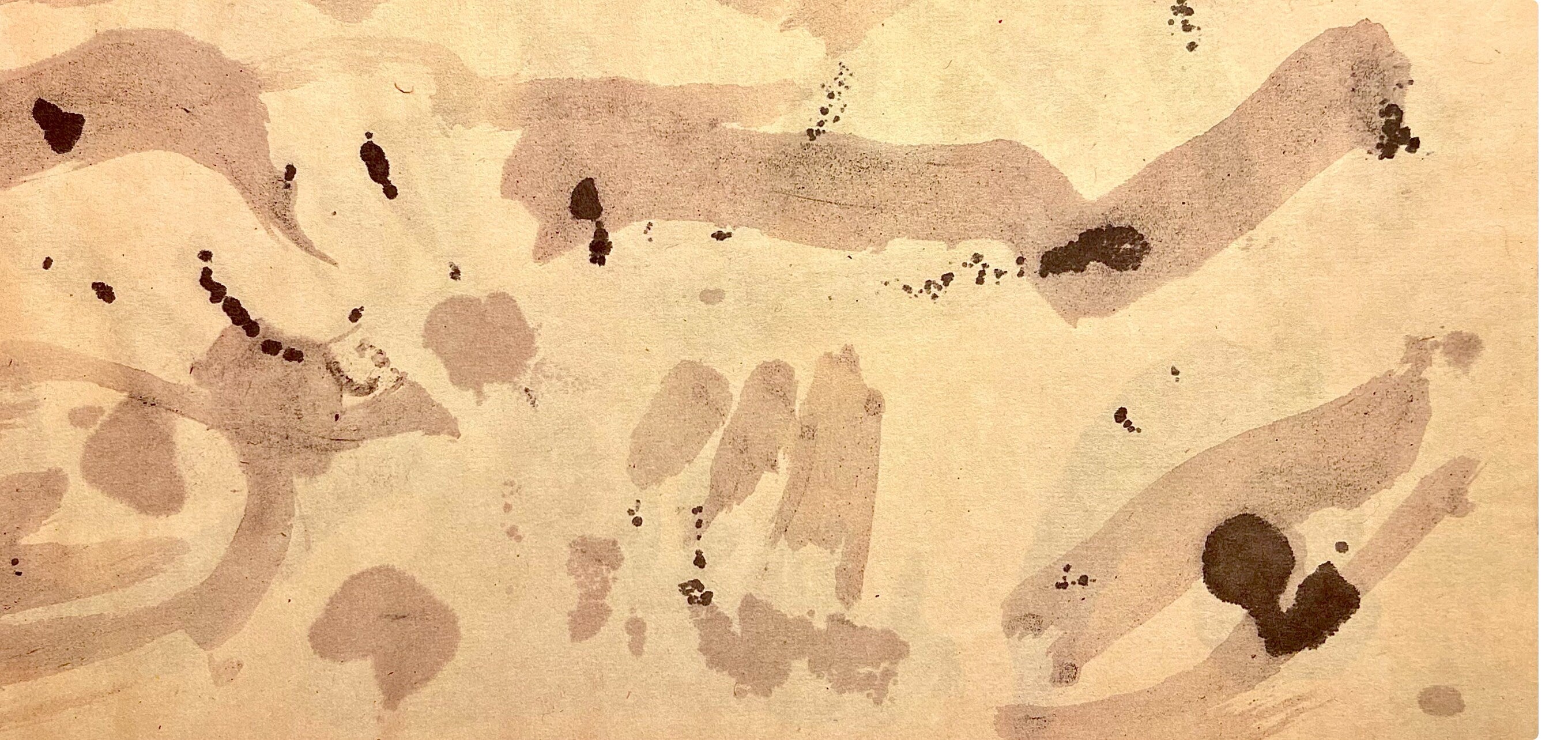 Jackson Pollock, Composition, Jackson Pollock, The Last Sketchbook, Limited Edition Lithograph