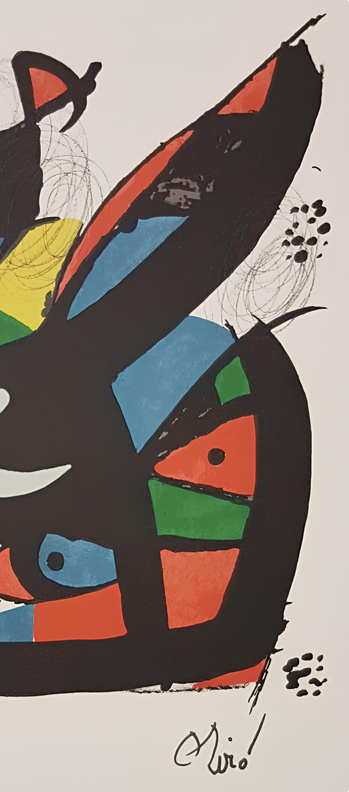 Joan Miró, Composition (Mourlot 1212-1225; Cramer 248), La mélodie acide, Limited Edition Lithograph