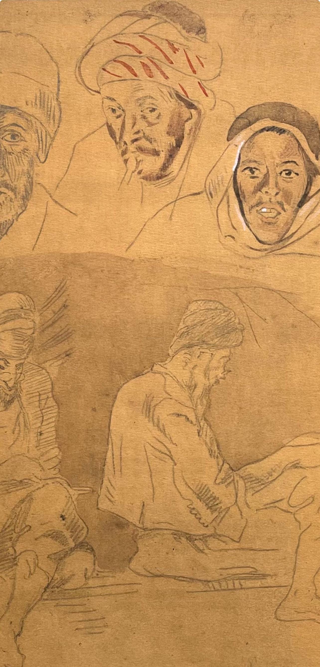 Eugène Delacroix, Composition, Trente et un Dessins et Aquarelles du Maroc, Limited Edition Lithograph