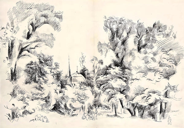 André Lhote, Composition, Éloge de André Lhote, Limited Edition Lithograph