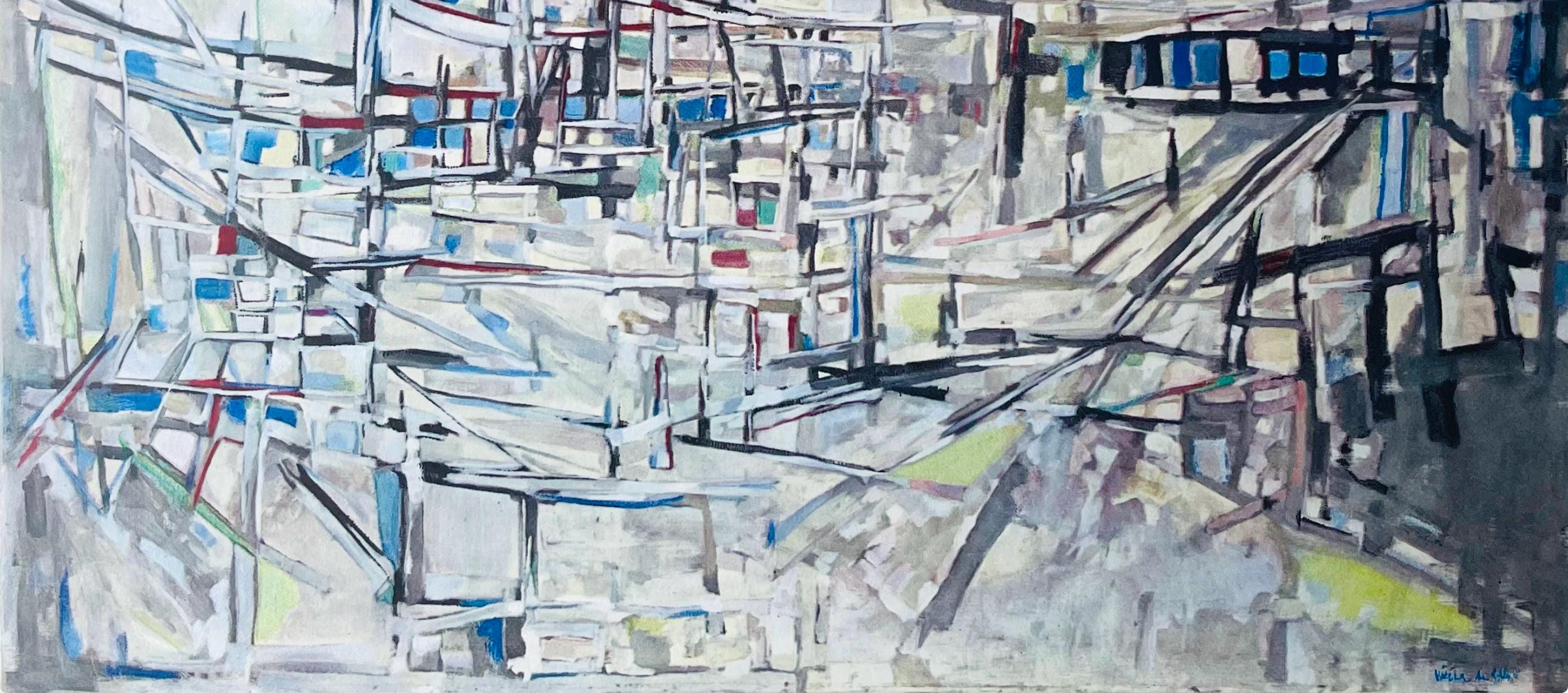 Vieira da Silva, Composition, Vieira da Silva, Peintres d'aujourd'hui, Limited Edition Lithograph