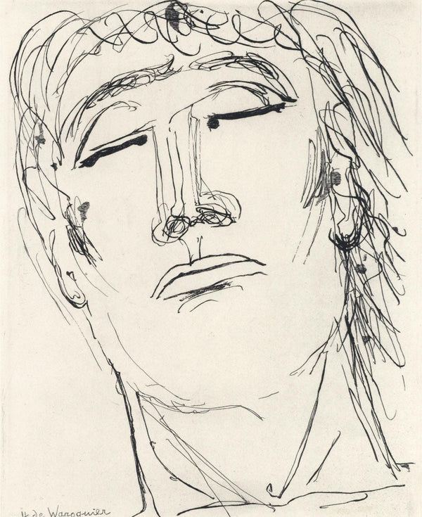 Henri de Waroquier, Composition, Alternance, Limited Edition Etching