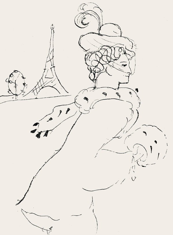 Pablo Picasso, Composition (Hodorisch B2), Le manuscrit trouvé dans un chapeau, Limited Edition Lithograph