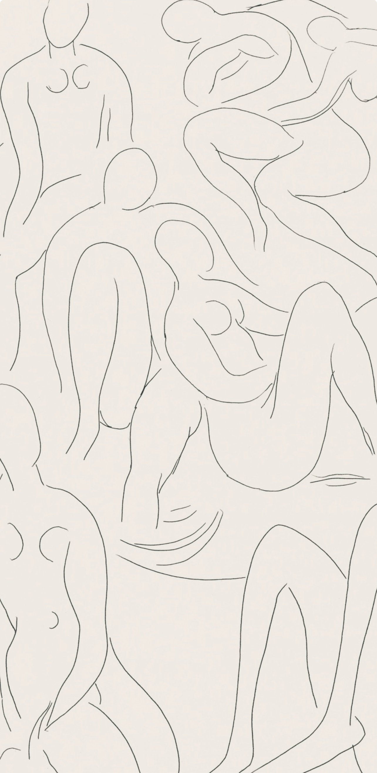 Henri Matisse, Nymphes et faune (Nymphs and Faun), Poésies, Limited Edition Lithograph