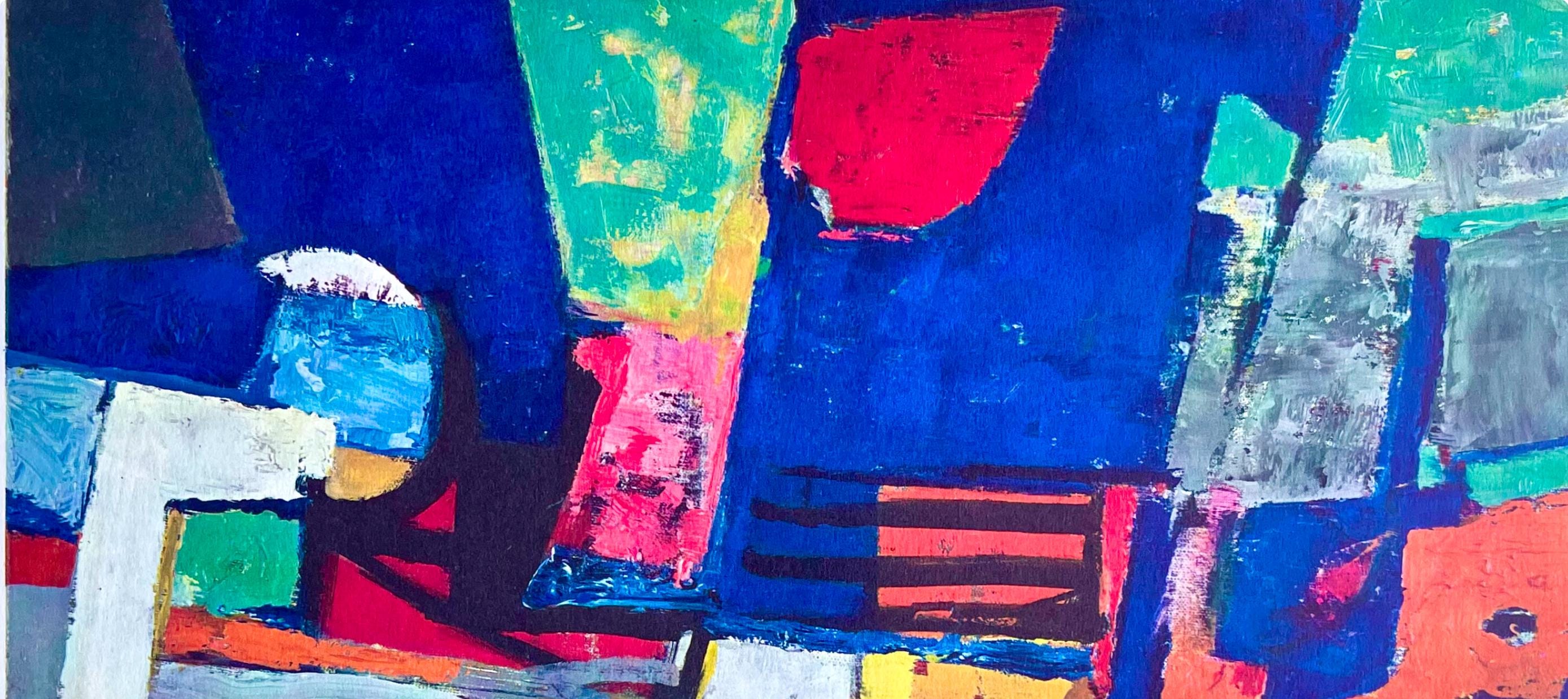 Maurice Estève, Composition, Maurice Estève, Peintres d'aujourd'hui, Limited Edition Lithograph